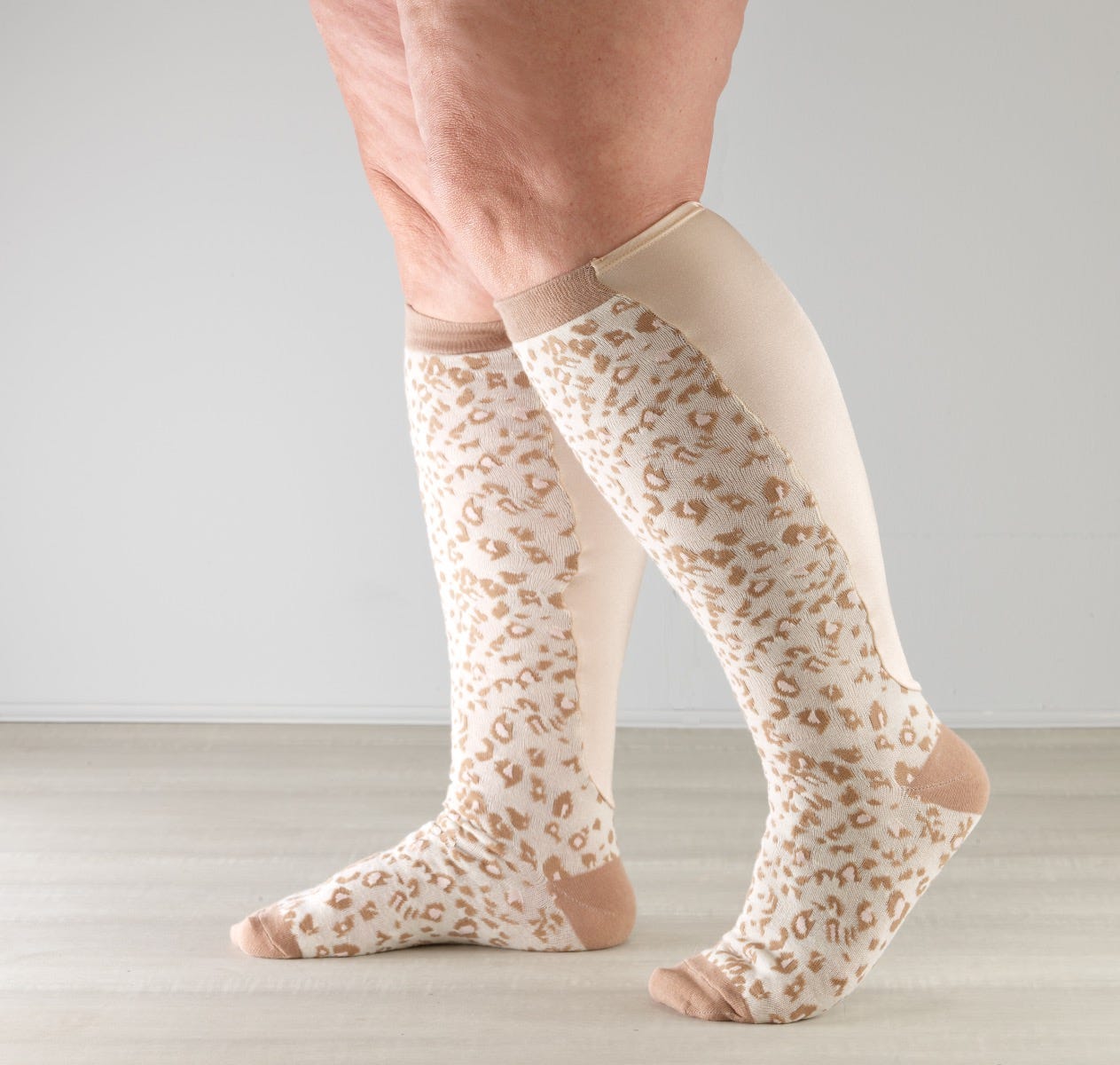 Women's Stretchy & Soft Compression Socks for Circulation & Recovery - Xpandasox - Perfect for Travel, Running, Nursing & Everyday Comfort