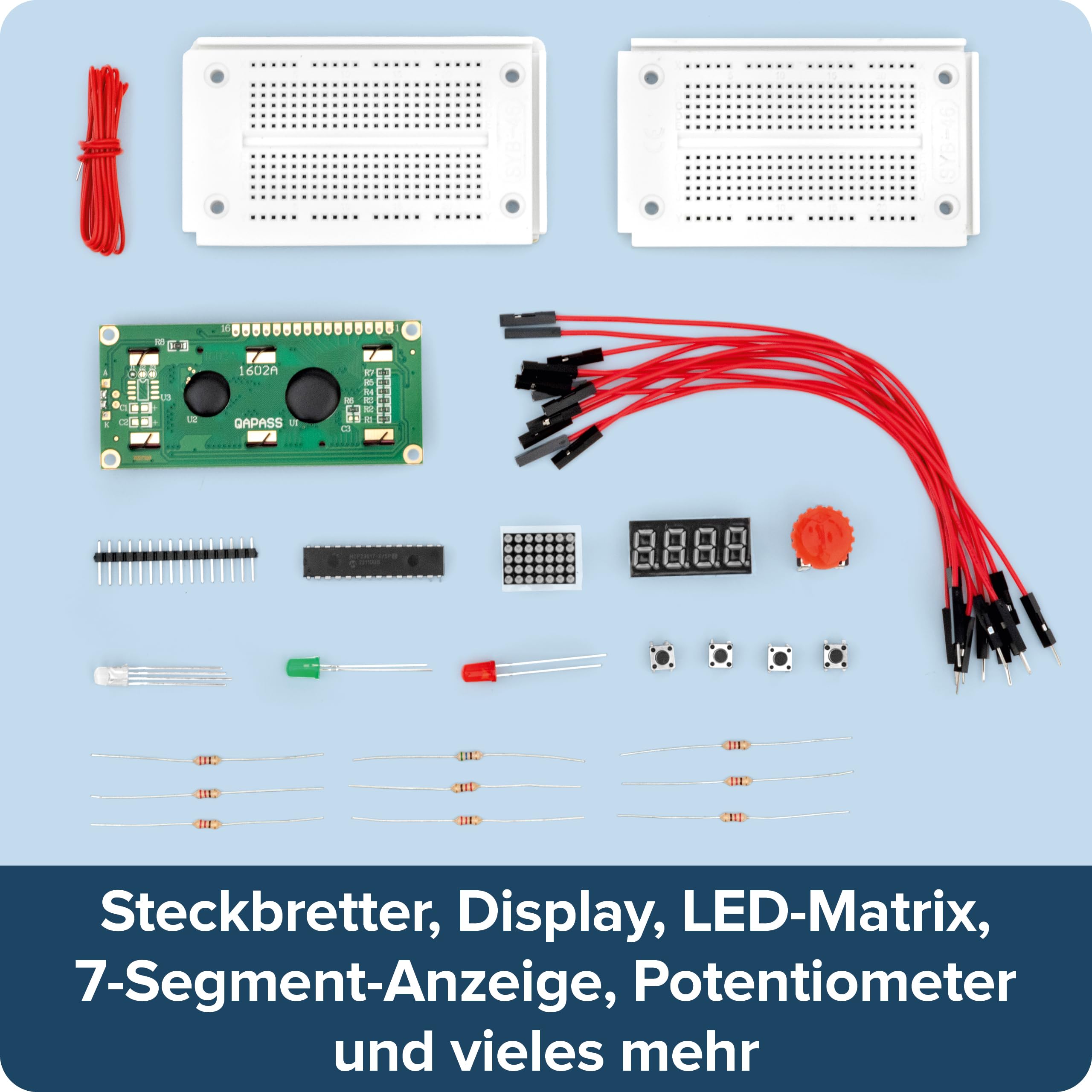 Mach's einfach Maker Kit Python - DIY Coding Starter Kit for Beginners | Learn Python Programming with Hands-On Projects | Perfect for STEM Education & Home Learning