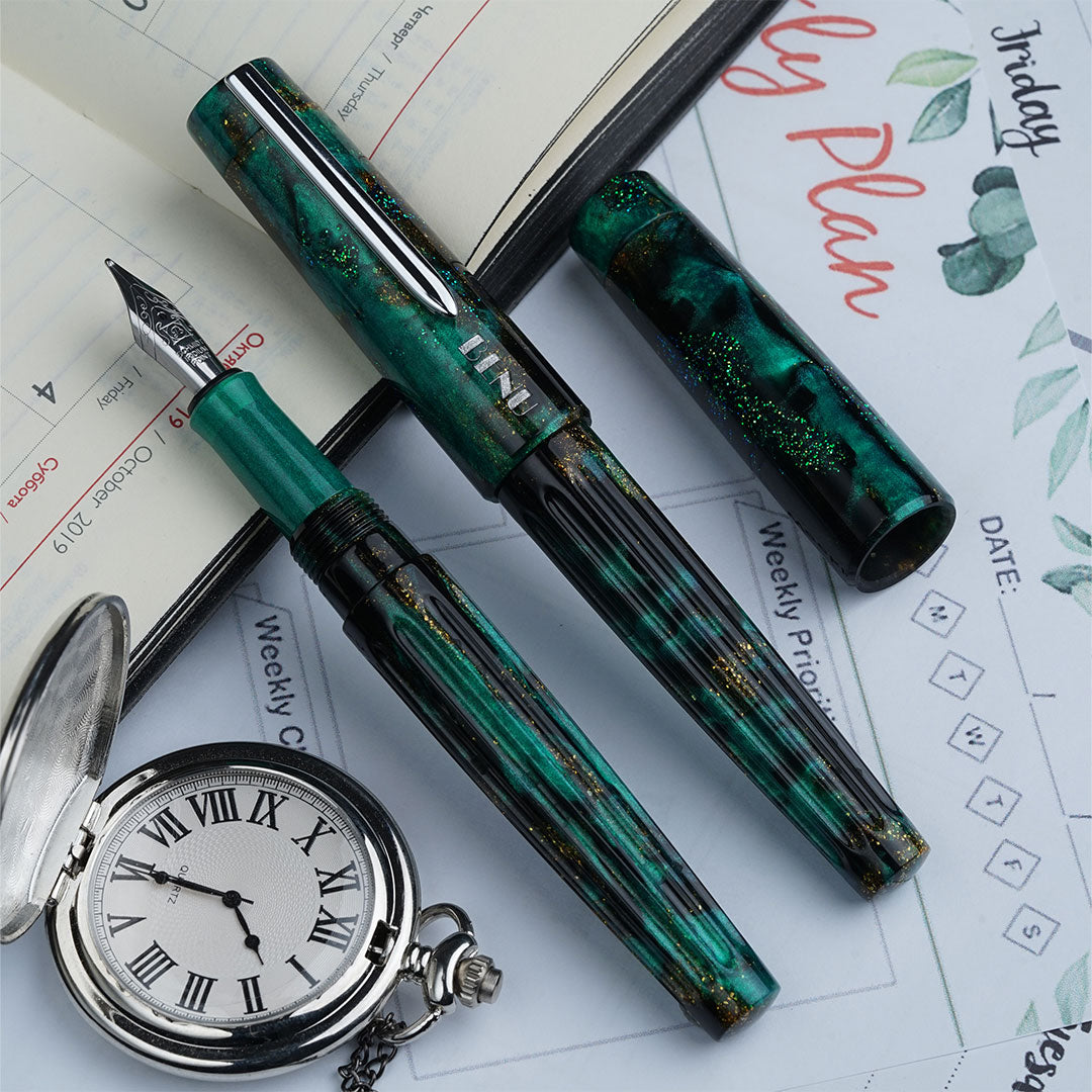 Benu DailyMate Fountain Pen - Premium Writing Instrument for Smooth Writing, Elegant Design - Perfect for Office, School & Journaling