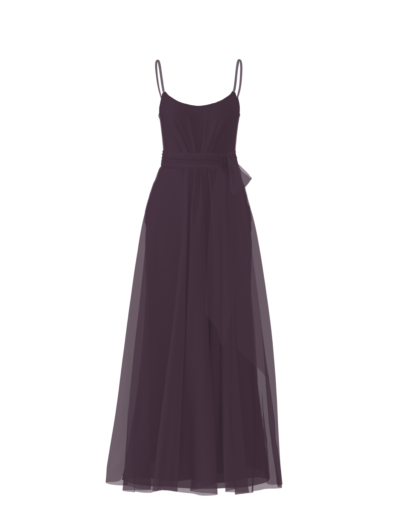 Campbell Bodice with Justine Skirt and Sash Belt in Plum - Perfect for Vintage-Inspired Outfits and Special Occasions
