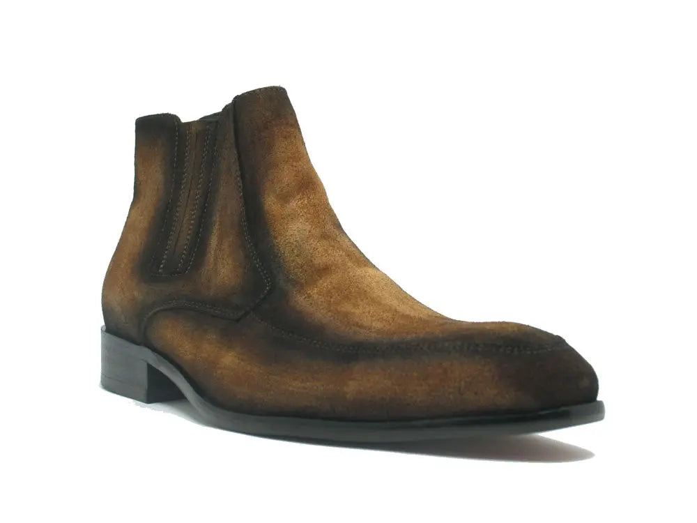 Premium Genuine Leather & Suede Chelsea Boots for Men & Women - Comfortable Slip-On Ankle Boots for Casual, Office & Outdoor Wear