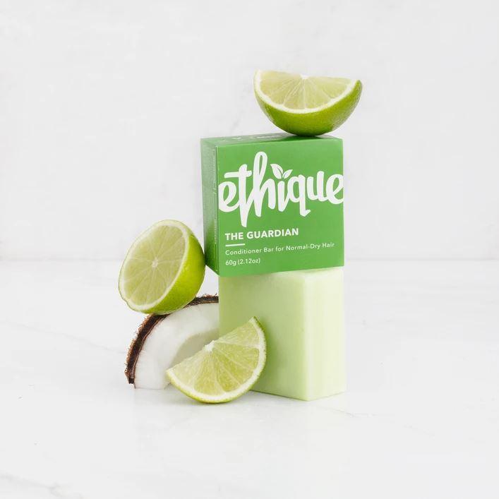 Ethique Solid Conditioner Bar - The Guardian for Normal to Dry Hair | Vegan, Plastic-Free, Eco-Friendly Hair Care for Sustainable Beauty Routine