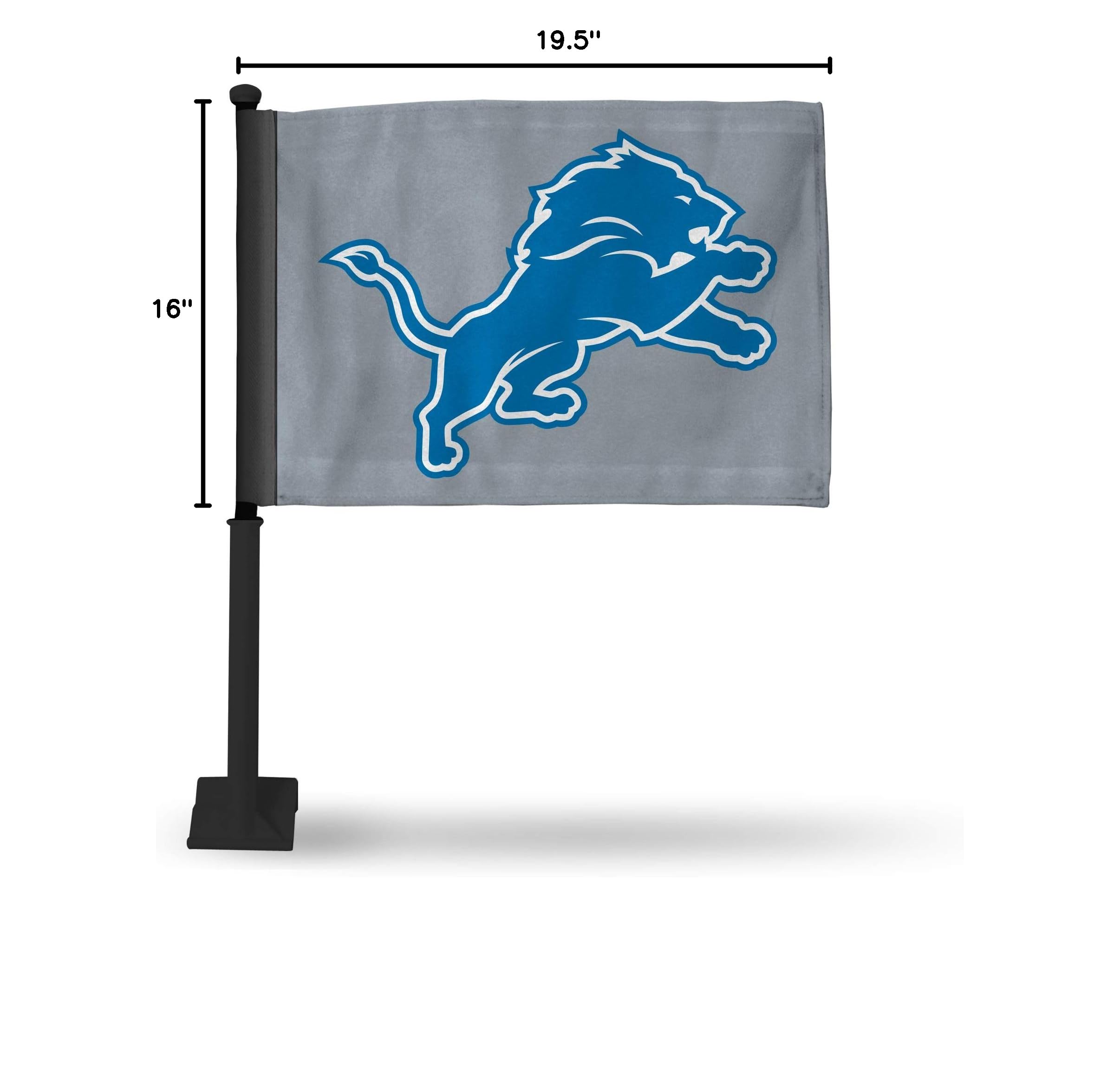 NFL Car Flag - Double Sided Team Logo Car Accessory for Game Day & Tailgating | Rico Industries Official Licensed Product