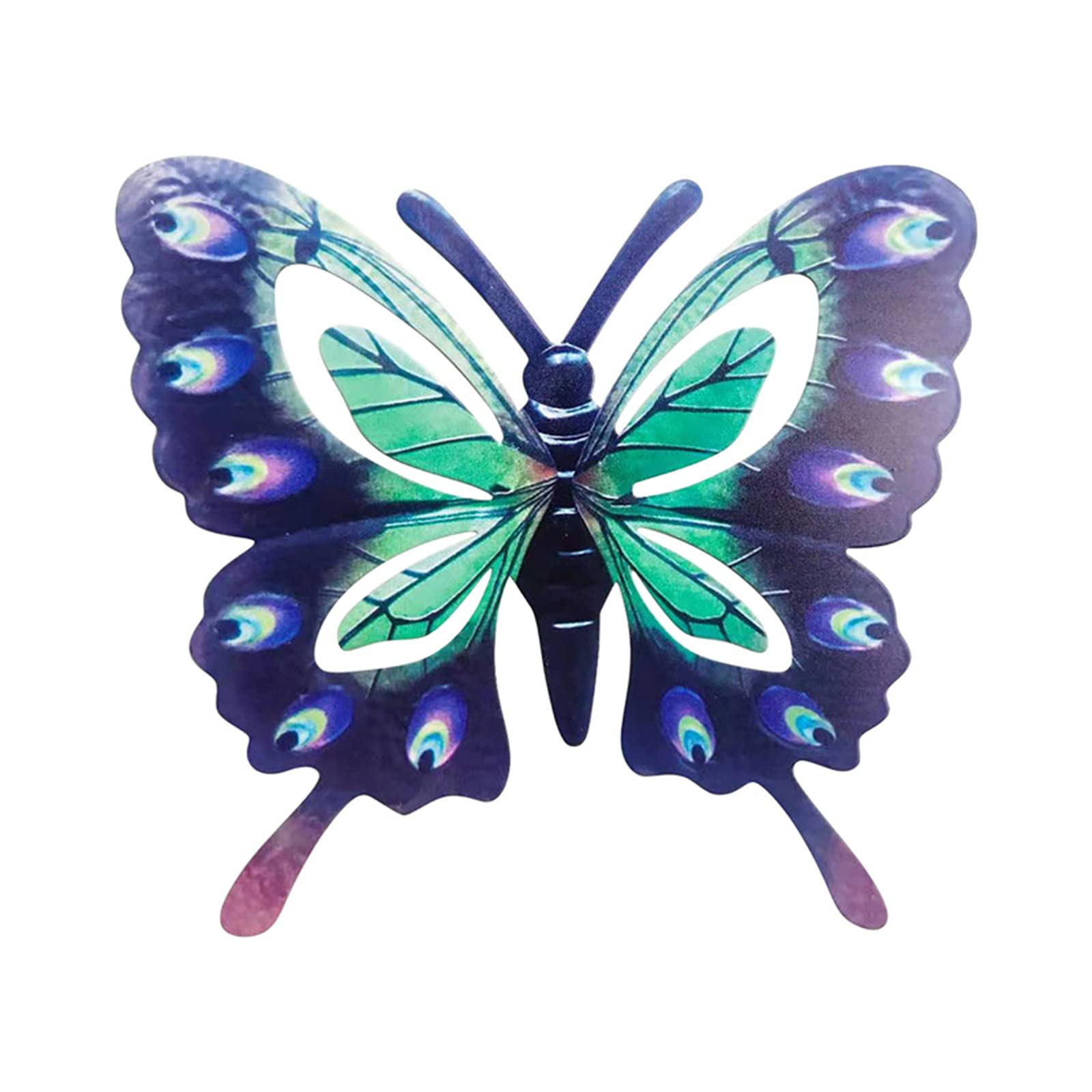 Amkya 3D Metal Butterfly Wall Art - Elegant Home Decor for Bedroom, Living Room, Office & Garden | Indoor & Outdoor Hanging Decor | Perfect for Housewarming Gifts & Boho Chic Interior Design