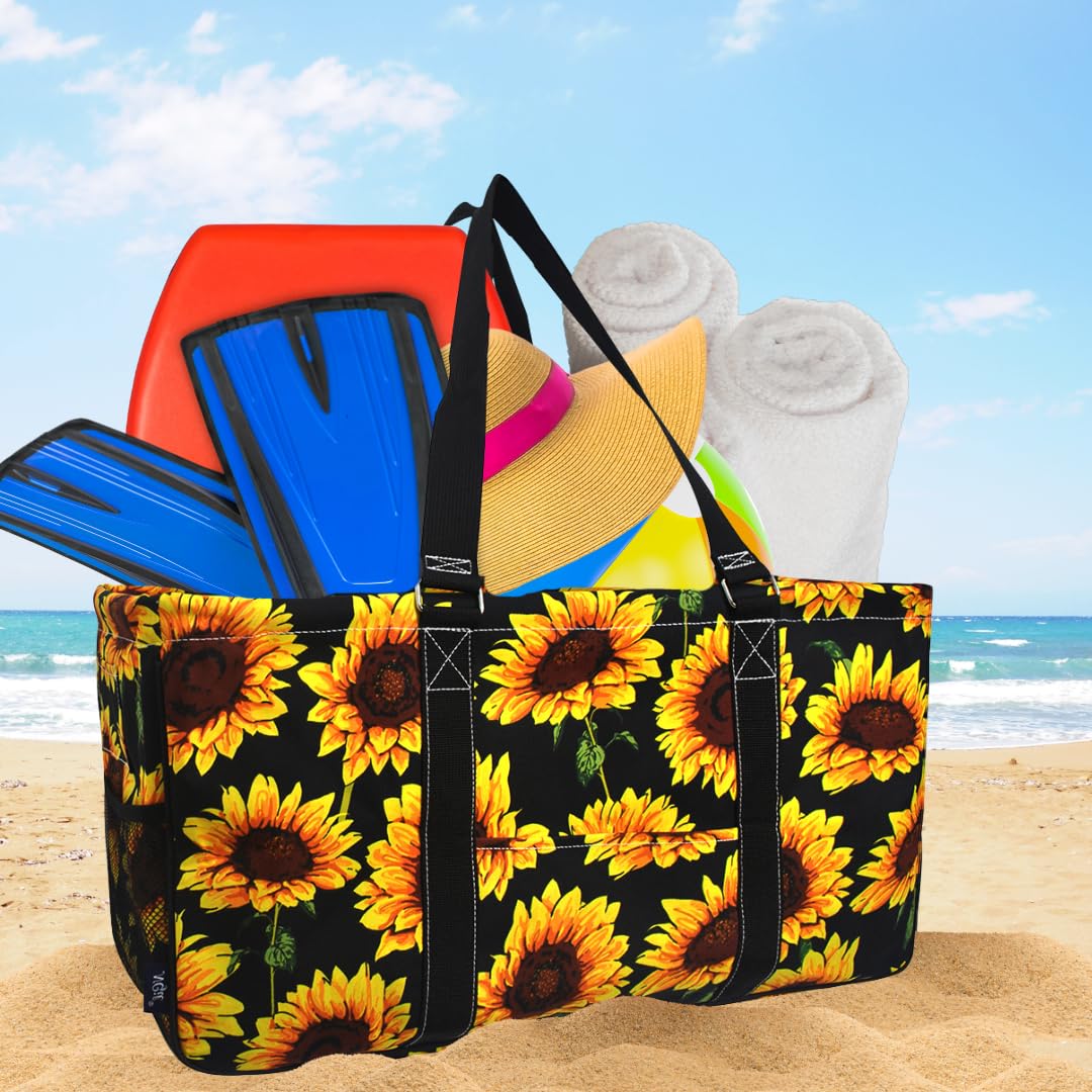 NGIL Extra Large Reusable Grocery Tote Bag - Collapsible Oversized Shopping Bag for Groceries, Storage, Picnic & Beach - Perfect for Grocery Hauling, Travel & Outdoor Activities