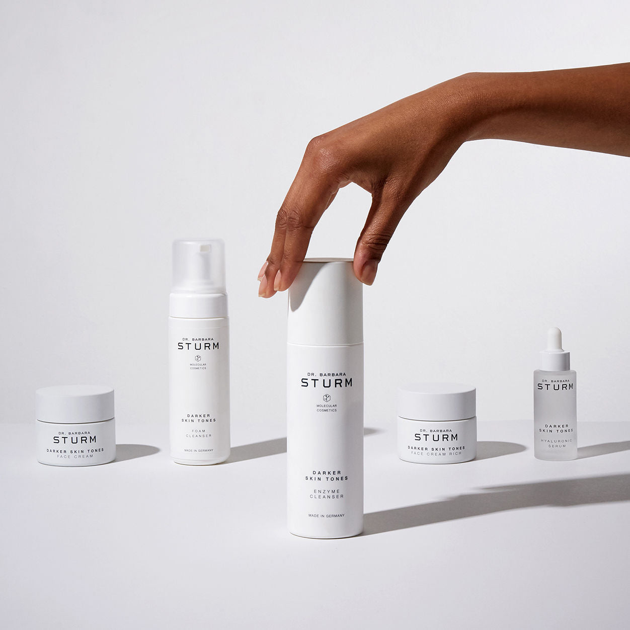 Best Hyaluronic Acid Serum for Dark Skin Tones - Deep Hydration & Brightening Facial Treatment - Perfect for Nighttime Skincare Routine & Dry Skin Care