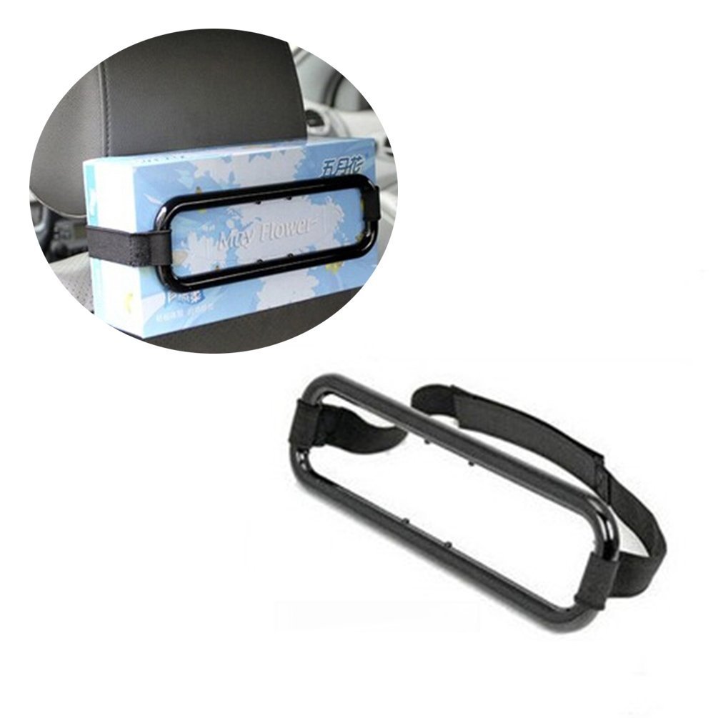 Car Visor Tissue Box Holder - Back Seat Clip Organizer for Auto Accessories | Perfect for Road Trips & Family Travel