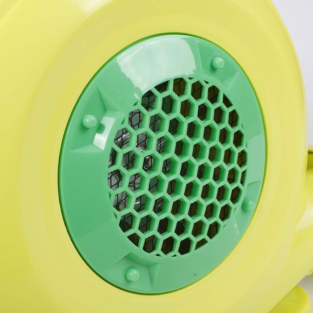 350W Powerful Commercial Air Blower for Bounce Houses, Inflatable Jumpers, Bouncy Castles & Slides - Heavy Duty Yellow Inflatable Blower (0.48HP) - Perfect for Birthday Parties, Carnival Events & Outdoor Inflatable Rentals