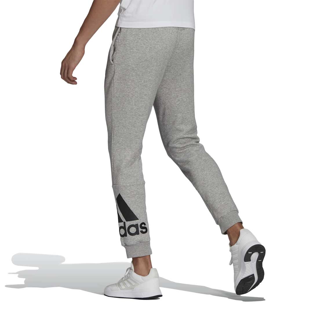 adidas Men's Tapered Cuff Fleece Pants GK8969 - Comfortable Winter Joggers for Running, Lounge & Casual Wear