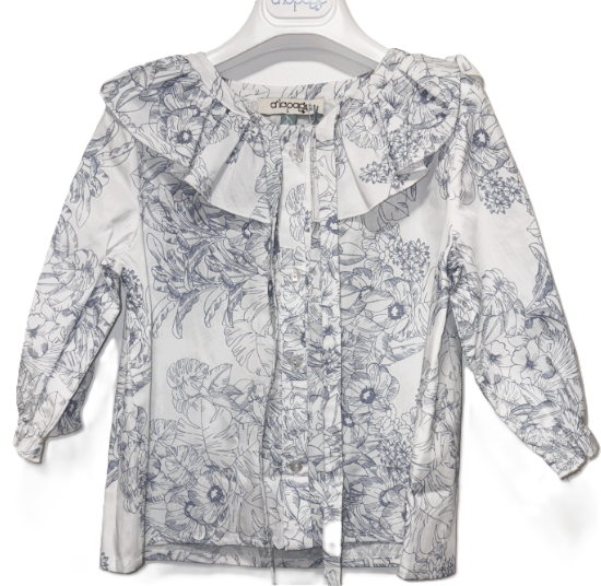 A LA PAGE Printed Muslin Shirt for Boys & Girls (8-16 Years) - Soft & Breathable Cotton Top for School, Playdates & Casual Outings