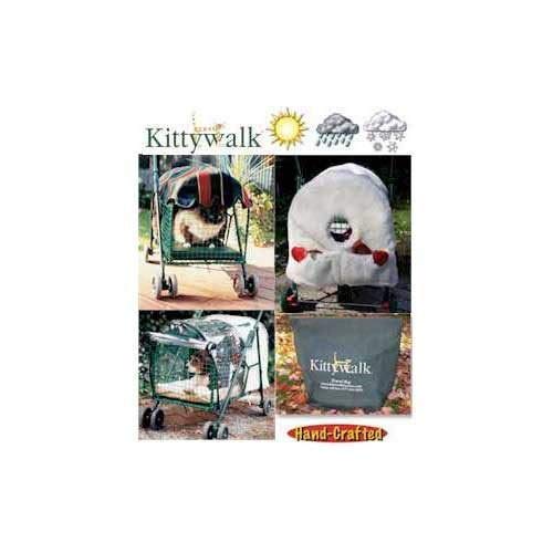 All-Weather SUV Size Pet Stroller for Cats & Small Dogs - Kittywalk Systems Inc - Perfect for Outdoor Walks, Vet Visits & Travel