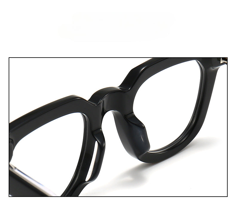Stylish Acetate Round Glasses Frames for Men & Women - Lightweight & Durable Eyewear for Everyday Use, Reading, and Fashion Accessories (Model: BS JMM)