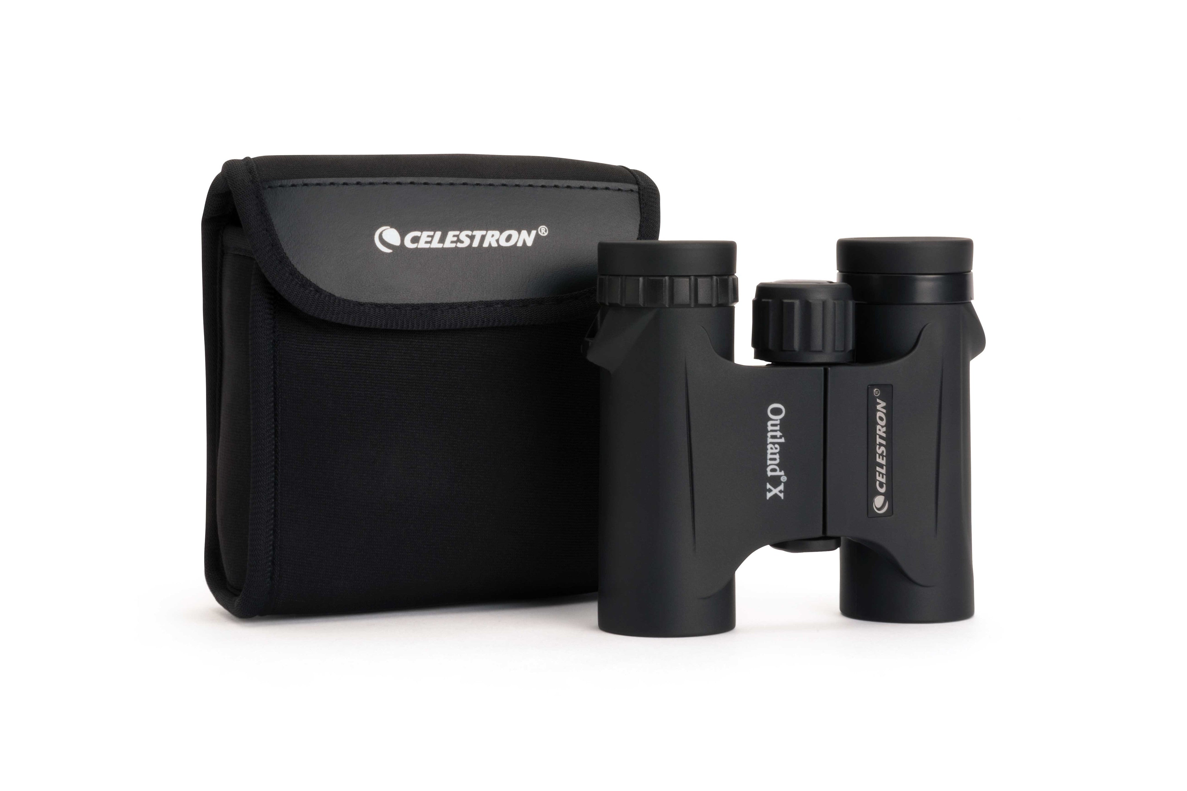 Outland X 10x25mm Compact Roof Prism Binoculars for Bird Watching, Hiking, Travel & Outdoor Adventures - Lightweight & Waterproof
