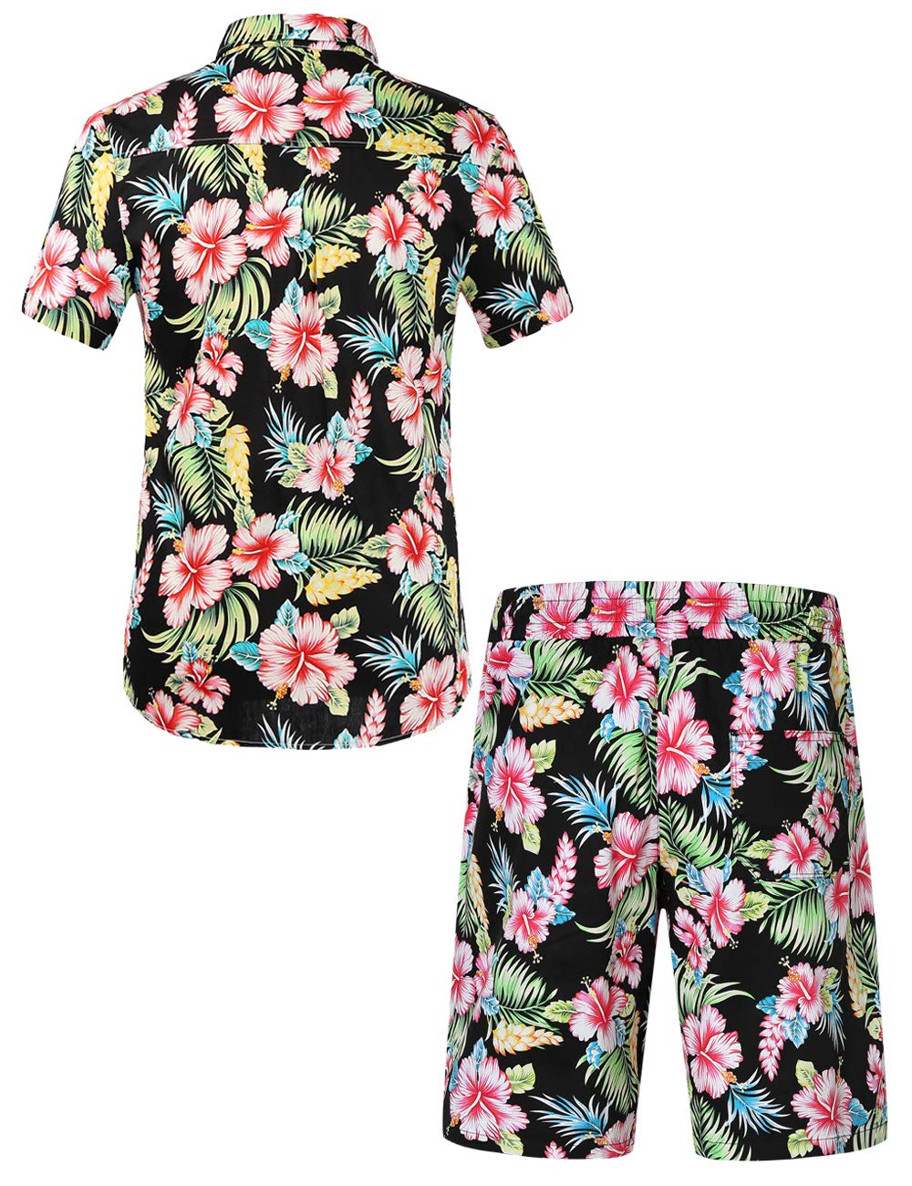 Men's Hawaiian Shirts & Suits - Short Sleeve Casual Button Down Shirts for Men | Beach Party, Summer Vacation & Tropical Outfit