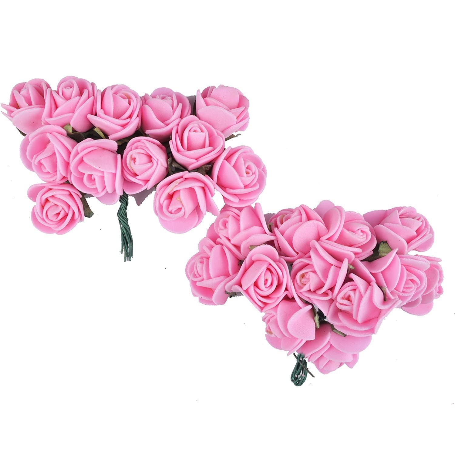 INAAYA Wedding Hair Pins - 24pcs Light Pink Bun Clips for Bridal & Party