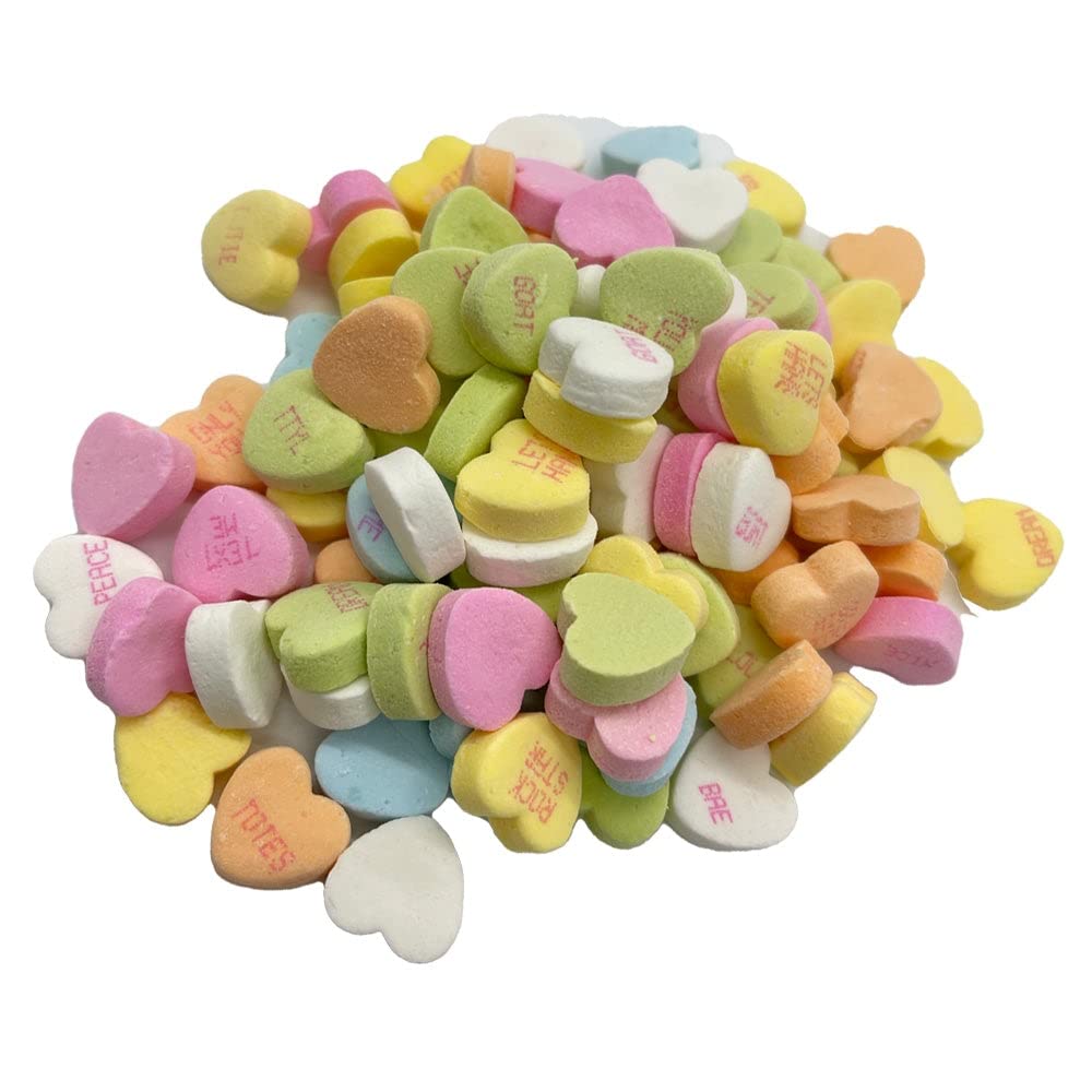 Sweet Notes Small Conversation Hearts Candy - 3 lb Bulk Bags | Valentine's Day, Wedding & Party Favors | Bulk Candy for Classroom Treats, Gift Baskets & Holiday Celebrations