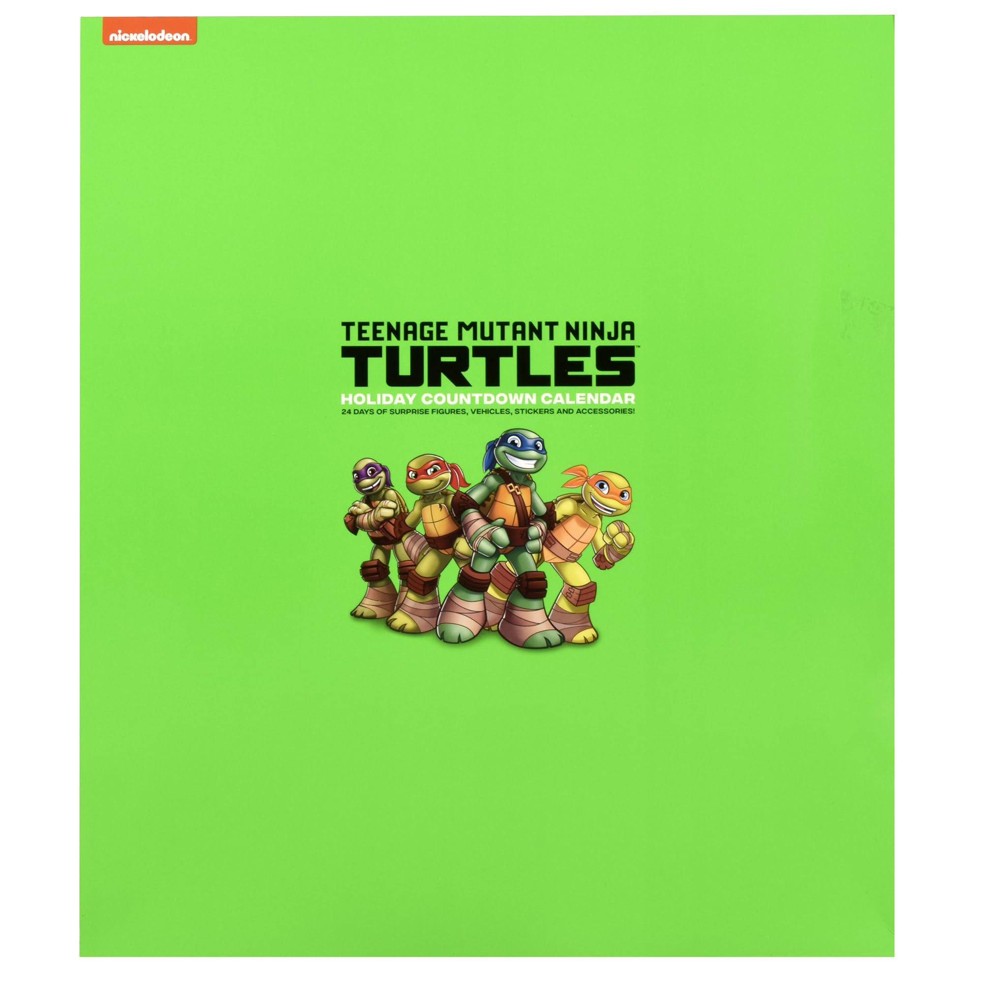 Playmates Toys Teenage Mutant Ninja Turtles Holiday Advent Calendar - 24 Days of TMNT Surprises for Kids, Christmas Countdown Gift for Boys & Girls | Perfect for Holiday Decorations & Gift Exchanges
