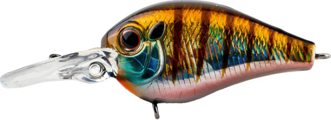 Evergreen International Piccolo Crankbait 1.5 Inch Fishing Lure - Topwater Bass Fishing Bait for Freshwater & Saltwater - Perfect for Trout, Walleye & Pike Fishing