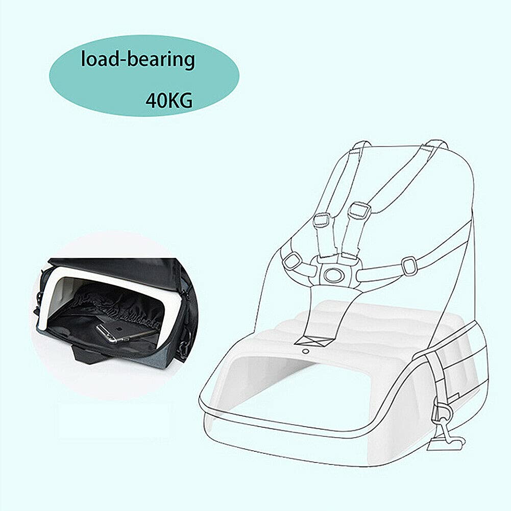 Magik 2-in-1 Waterproof Travel Backpack & Folding Chair - Convertible Diaper Bag for Moms (Gray Blue) - Perfect for Camping, Beach Trips & Baby Outings