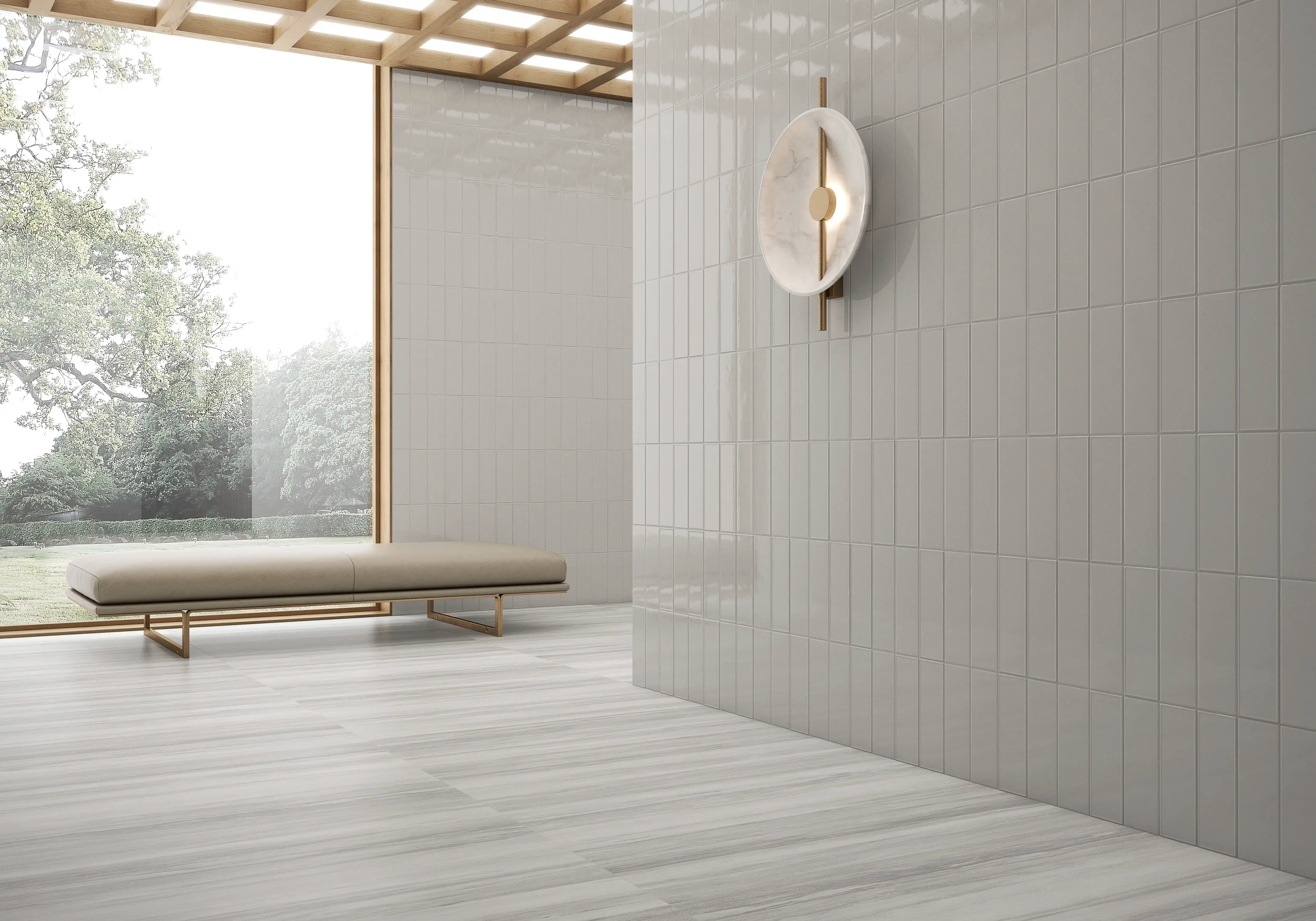 4x12 Gray Ceramic Subway Tile - Premium Wall & Backsplash Tile for Kitchen, Bathroom, and Shower Renovations