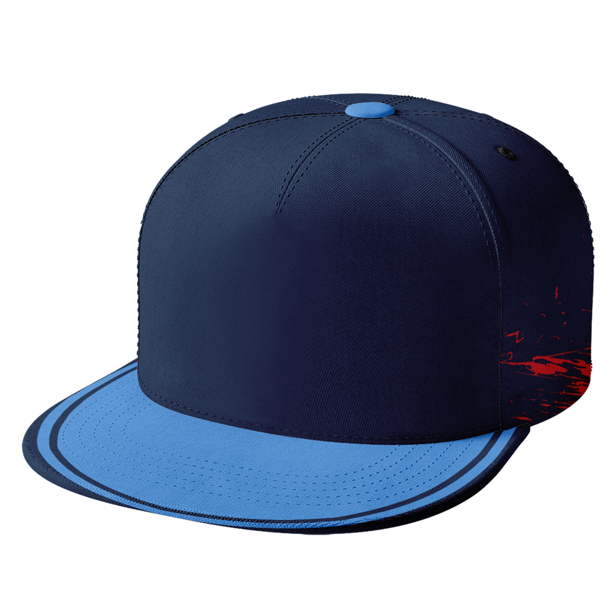 Custom Tennessee Titans Blue Baseball Cap - Adjustable Stitched Sport Design Hat for Men & Women - Personalized Embroidery PR067B D020261 - Perfect for Game Day, Tailgating & Fan Gear