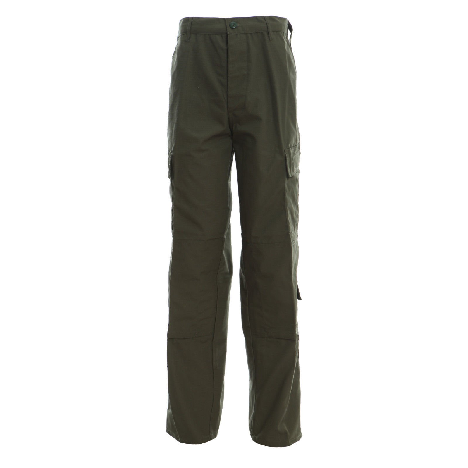 Tactical BDU Combat Pants & Jacket Set - 65% Polyester 35% Cotton Ripstop Fabric - Military Uniform, Airsoft, Outdoor Hunting Gear