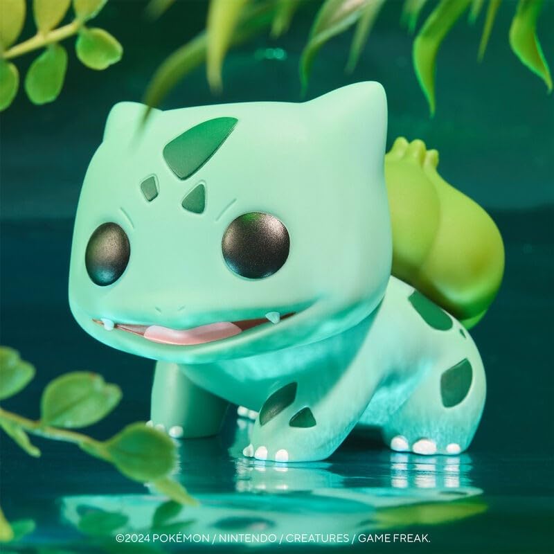 Funko Pop Pokemon Bulbasaur Collectible Vinyl Figure - Official Pokemon Merchandise for Kids & Adults - Perfect Gift for Video Game Fans & Collectors - Great for Display, Gaming Room Decor, and Birthday Presents