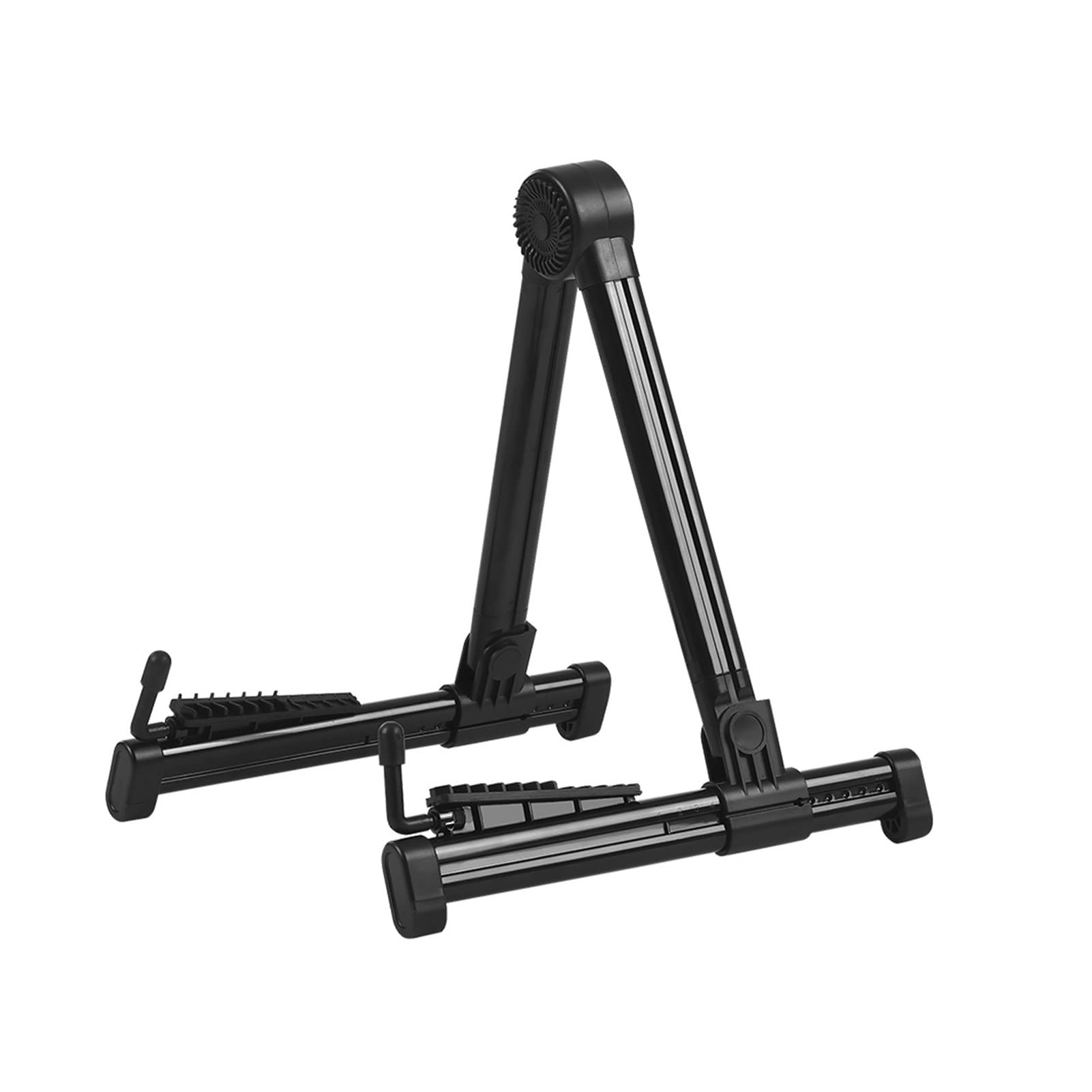 Professional Universal Folding Guitar Stand - Heavy Duty A-Frame Holder for Electric, Acoustic & Bass Guitars | Portable Musical Instrument Accessory for Home, Studio & Stage Performances