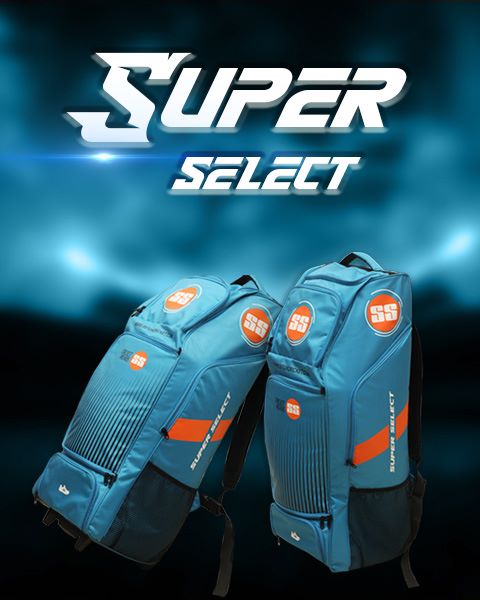 SS Super Select Premium Duffle Cricket Kit Bag - Large Capacity Sports Equipment Storage for Cricket Players - Perfect for Practice, Matches & Travel