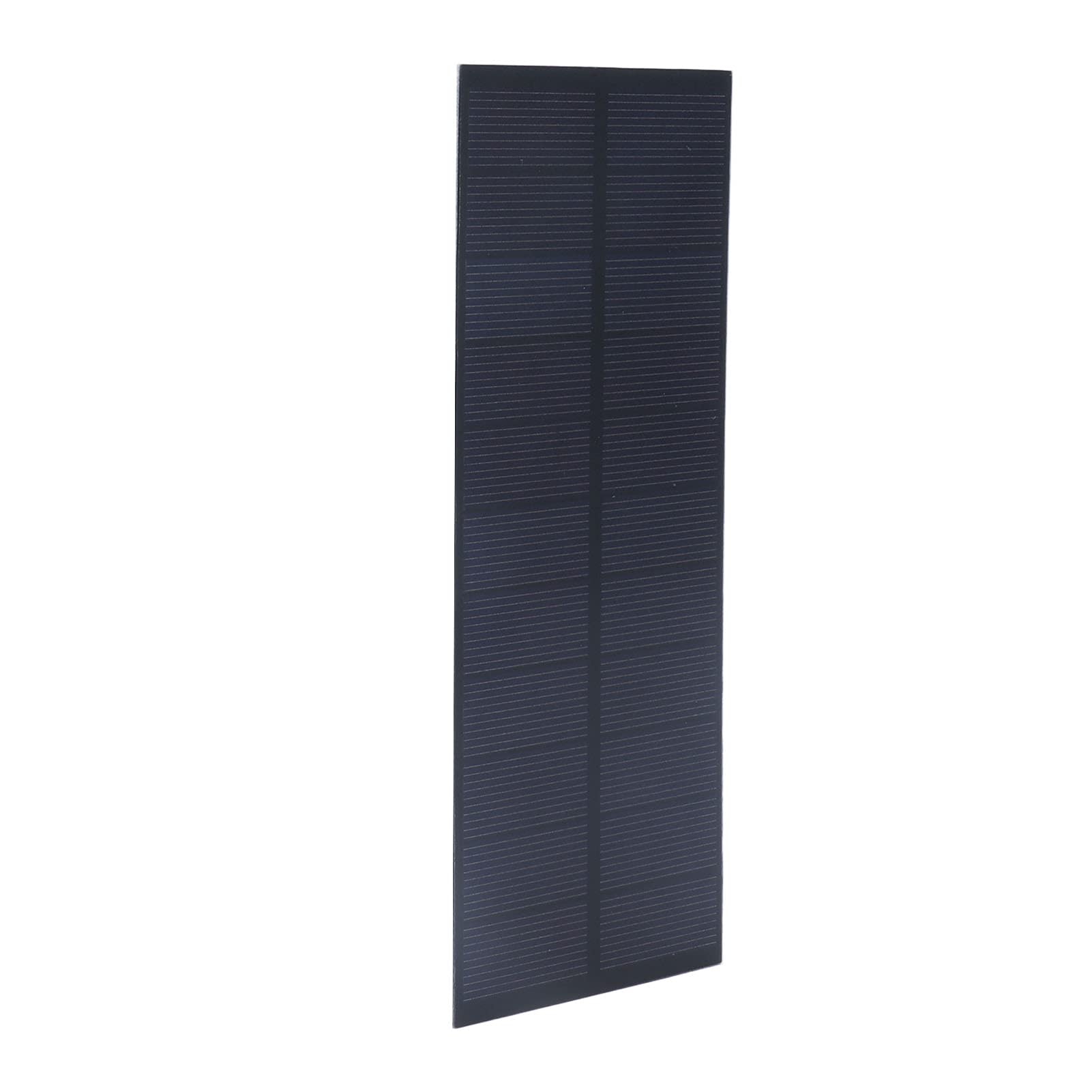 2.5W 5V Solar Panel Charger with 5.5V/6.5V Output - Portable Solar Charging Board for Outdoor Lighting, Camping, Emergency Power & USB Device Charging