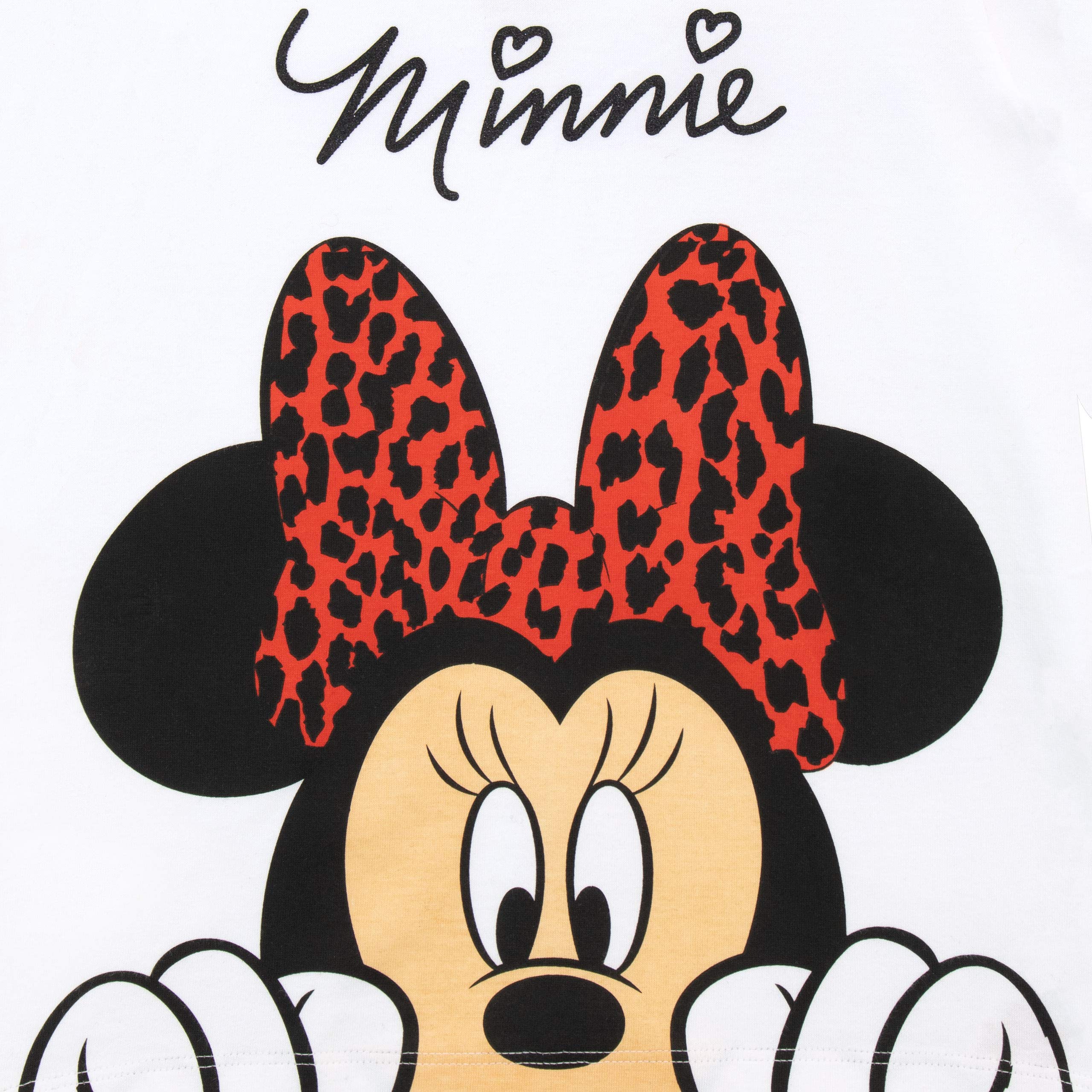 Disney Minnie Mouse Girls' T-Shirt - Cute Cartoon Graphic Tee for Kids & Toddlers - Perfect for Birthday Parties, School Days & Disney Theme Outfits