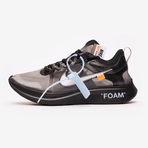 Nike x Off-White Zoom Fly Running Shoes - Black & White Colorway for Men & Women | Perfect for Jogging, Gym Workouts & Streetwear Fashion