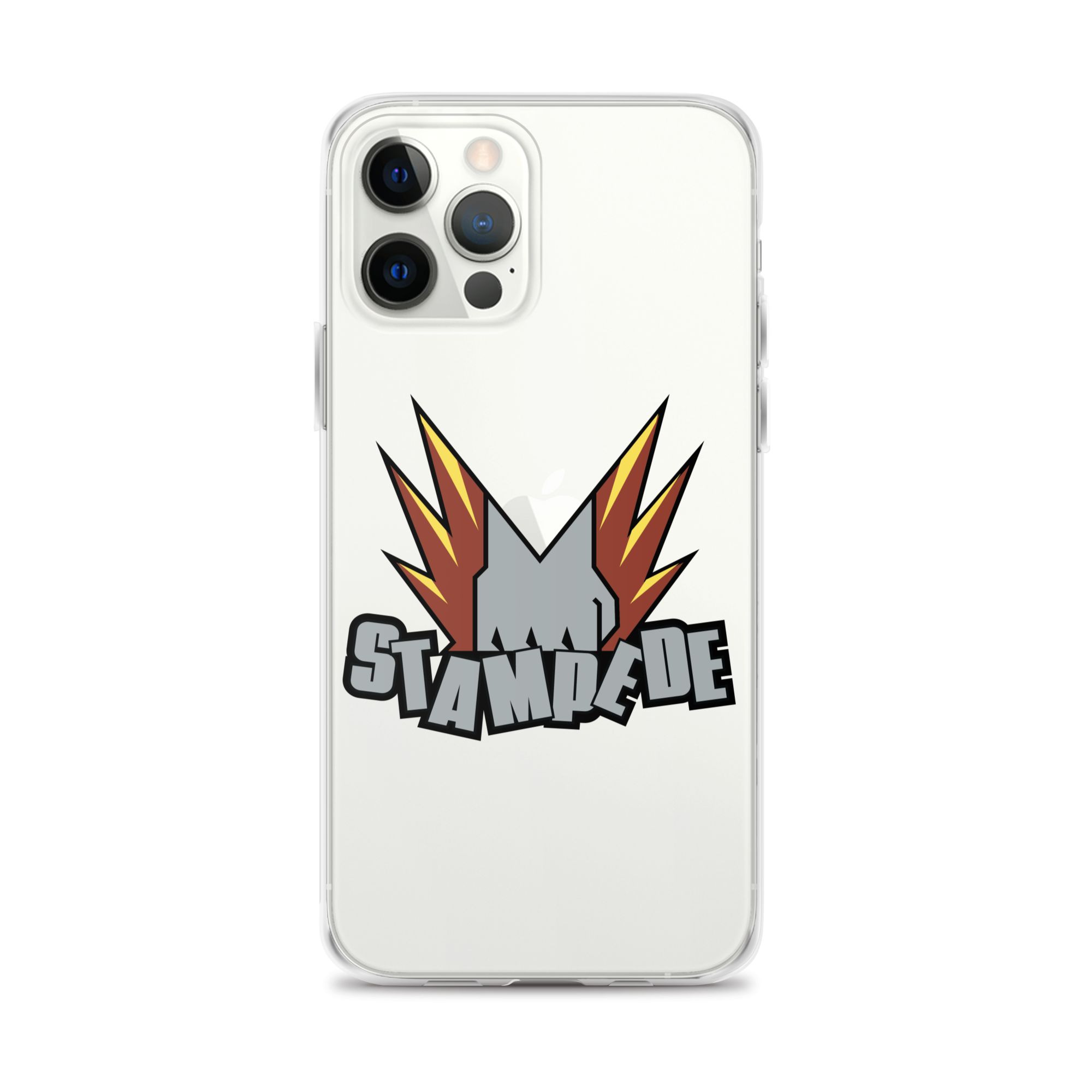 Zoo Jitsu Fighters Stampede iPhone Clear Case - Durable Protective Cover for iPhone 11/12/13/14/15 Pro Max - Slim Shockproof Phone Case for Everyday Use, Travel & Outdoor Activities
