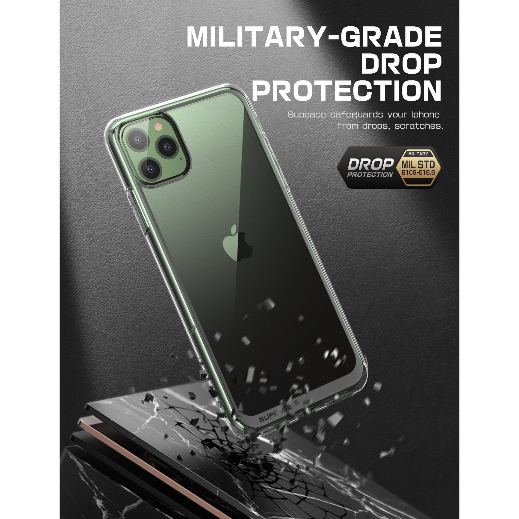 iPhone 11 Pro Max Case 6.5 Inch - Unicorn Beetle Style Clear Protective Cover | Shockproof & Scratch Resistant | Perfect for Everyday Use, Travel & Outdoor Activities
