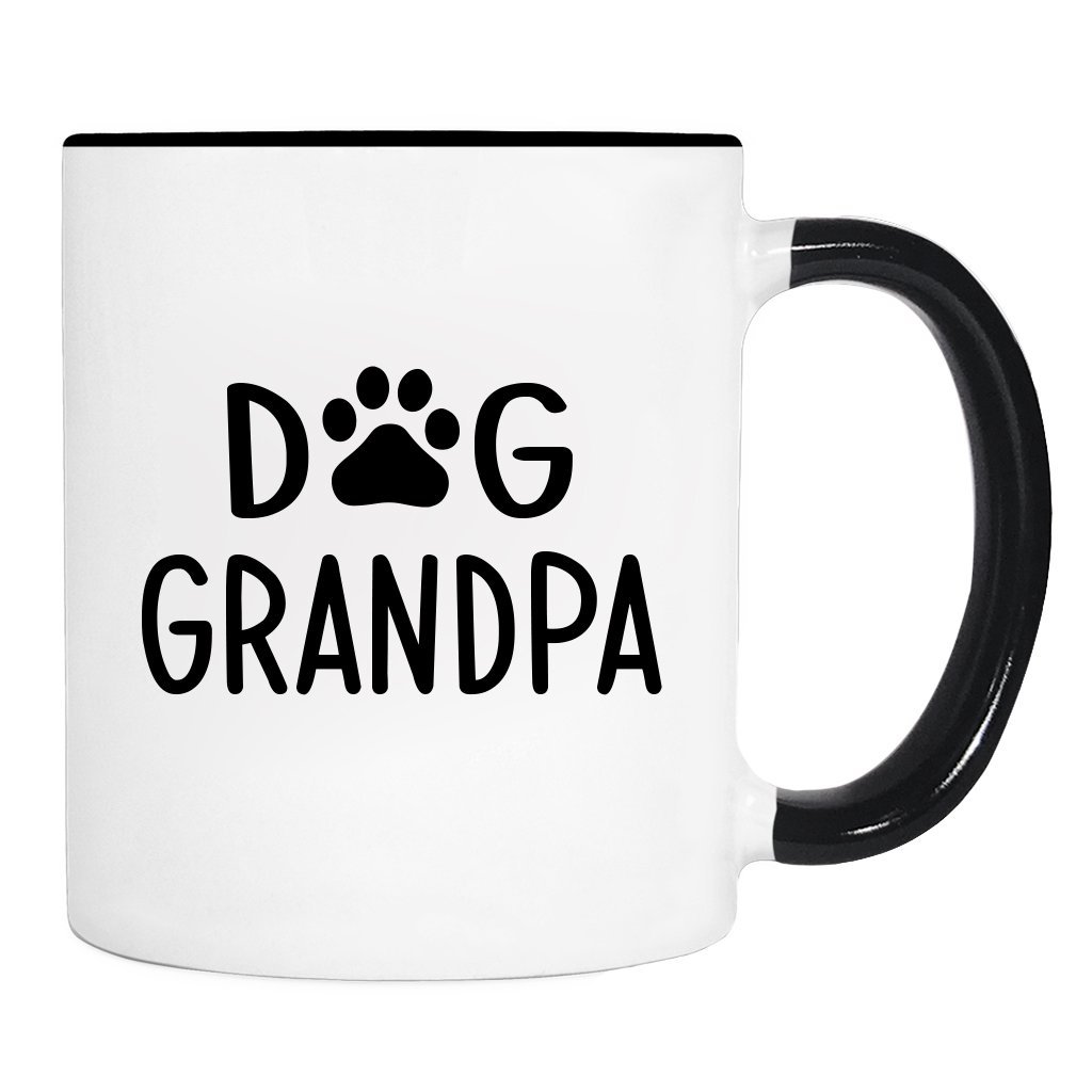 Funny Dog Grandpa Coffee Mug - Best Gift for Dog Lovers - Cute & Unique Ceramic Cup for Tea, Coffee, or Hot Chocolate - Perfect for Home, Office, or Gifting