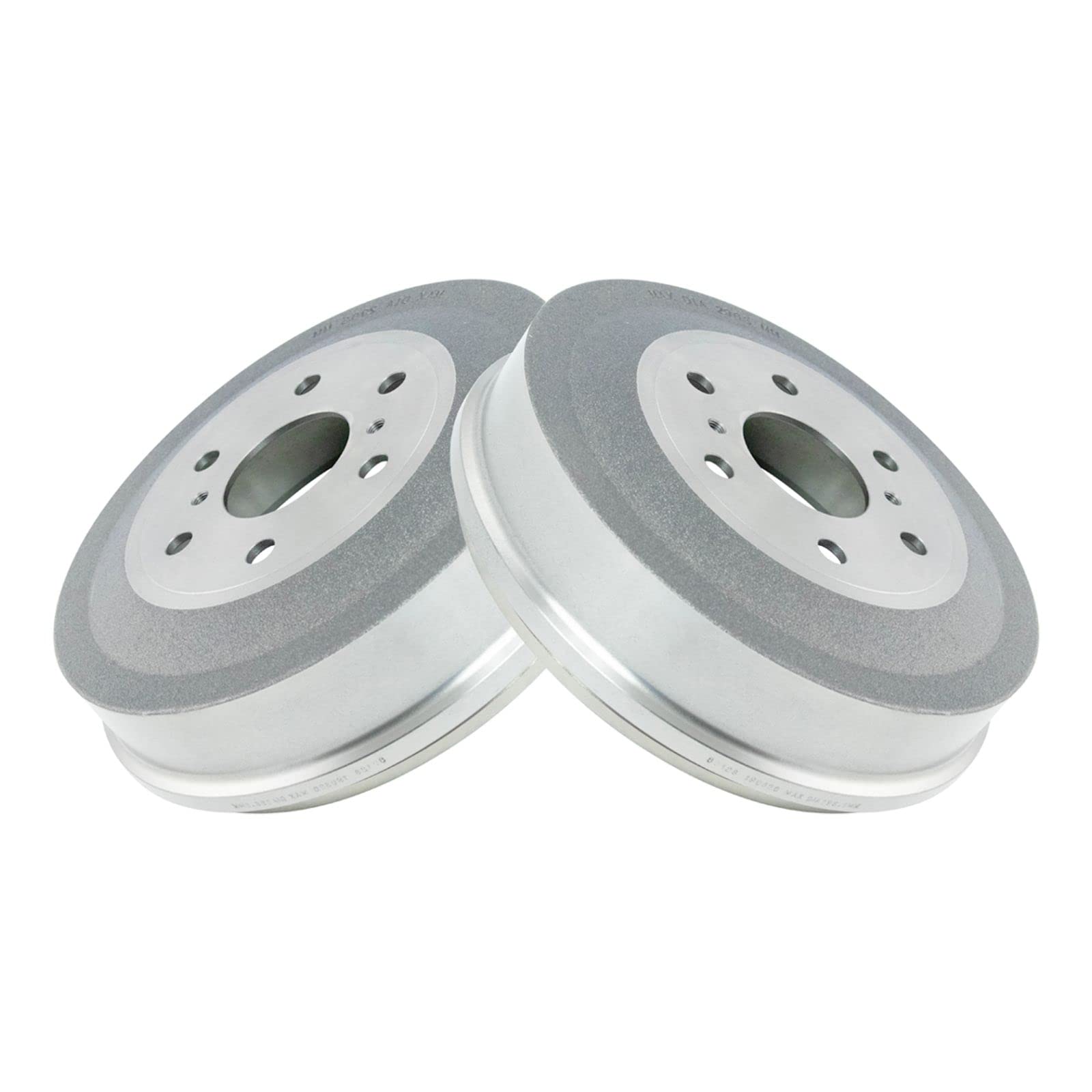 Chevy GM Pickup Truck Rear Brake Drum Set - Driver & Passenger Side Pair | Durable Replacement for Silverado, Sierra | Smooth Braking Performance for Highway & Off-Road Use