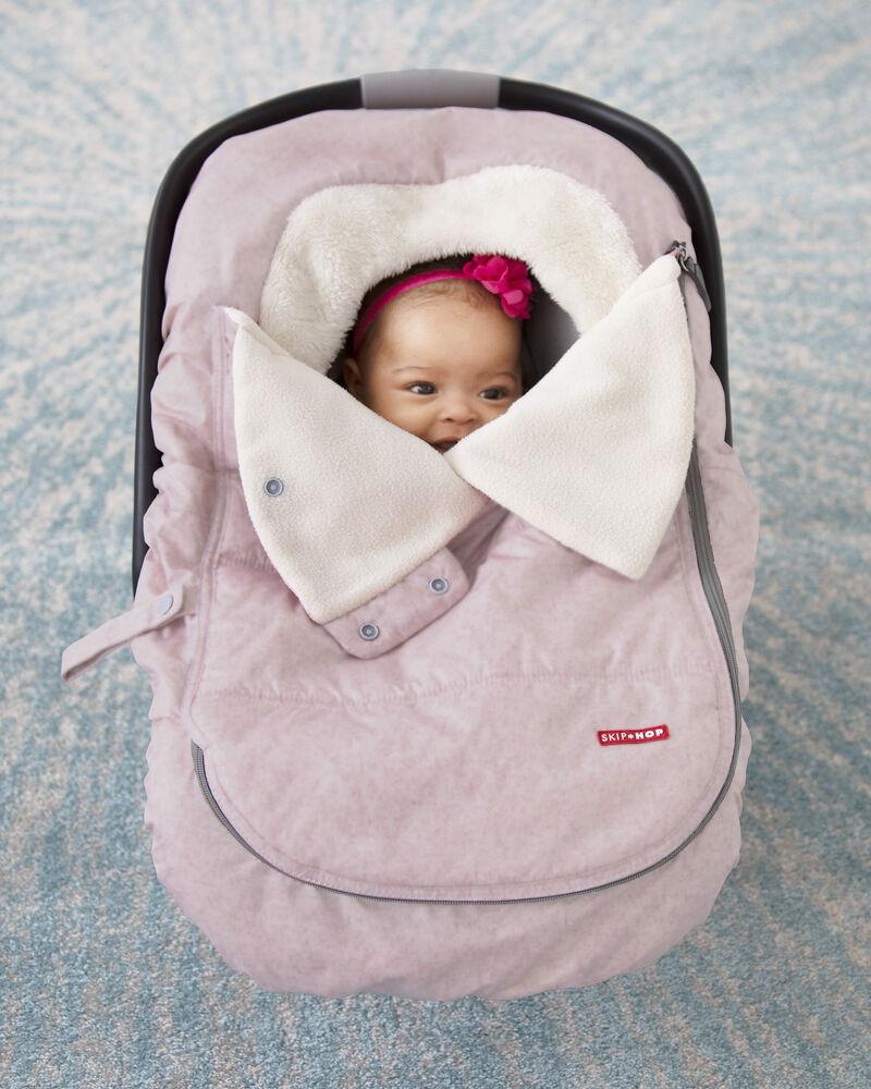 Skip Hop Stroll & Go Car Seat Cover - Waterproof & Universal Fit for Baby Strollers - Perfect for Travel, Shopping & Outdoor Adventures