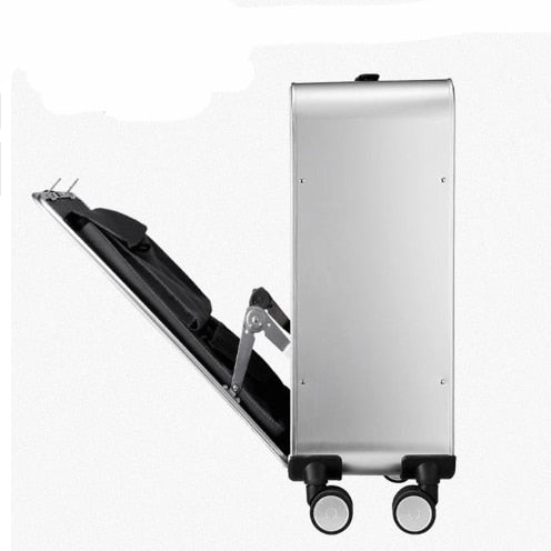 100% Aluminum Alloy Hardside Rolling Carry-On Luggage with TSA Lock - 20