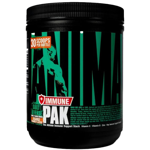 Animal Immune Pak Orange Mango Supplement - 327g Immune Support for Dogs & Cats - Boosts Pet Health & Vitality - Ideal for Recovery, Seasonal Changes & Daily Wellness