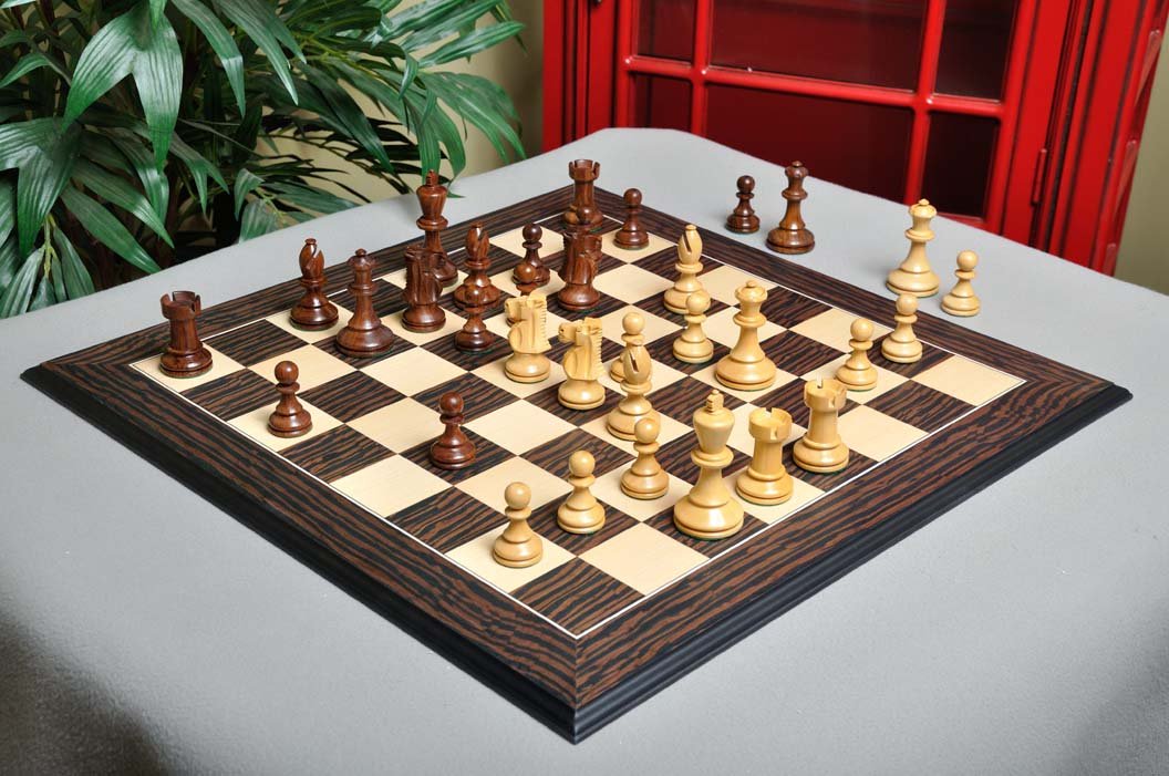 The House of Staunton B.H. Wood Chess Set - 3.75