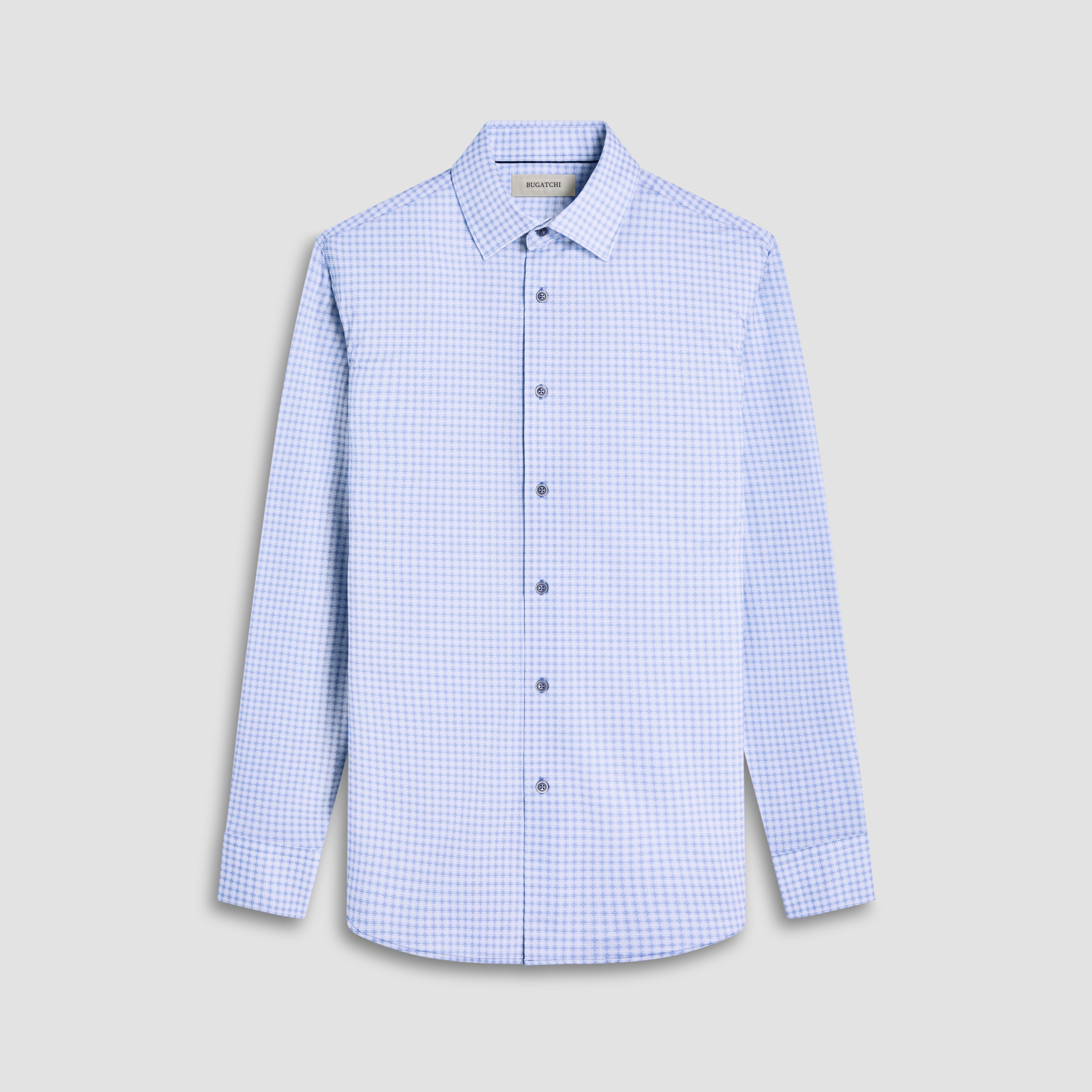 James Geometric Print Cotton Shirt for Men - Stylish Casual Button Down Shirt for Office, Party & Everyday Wear