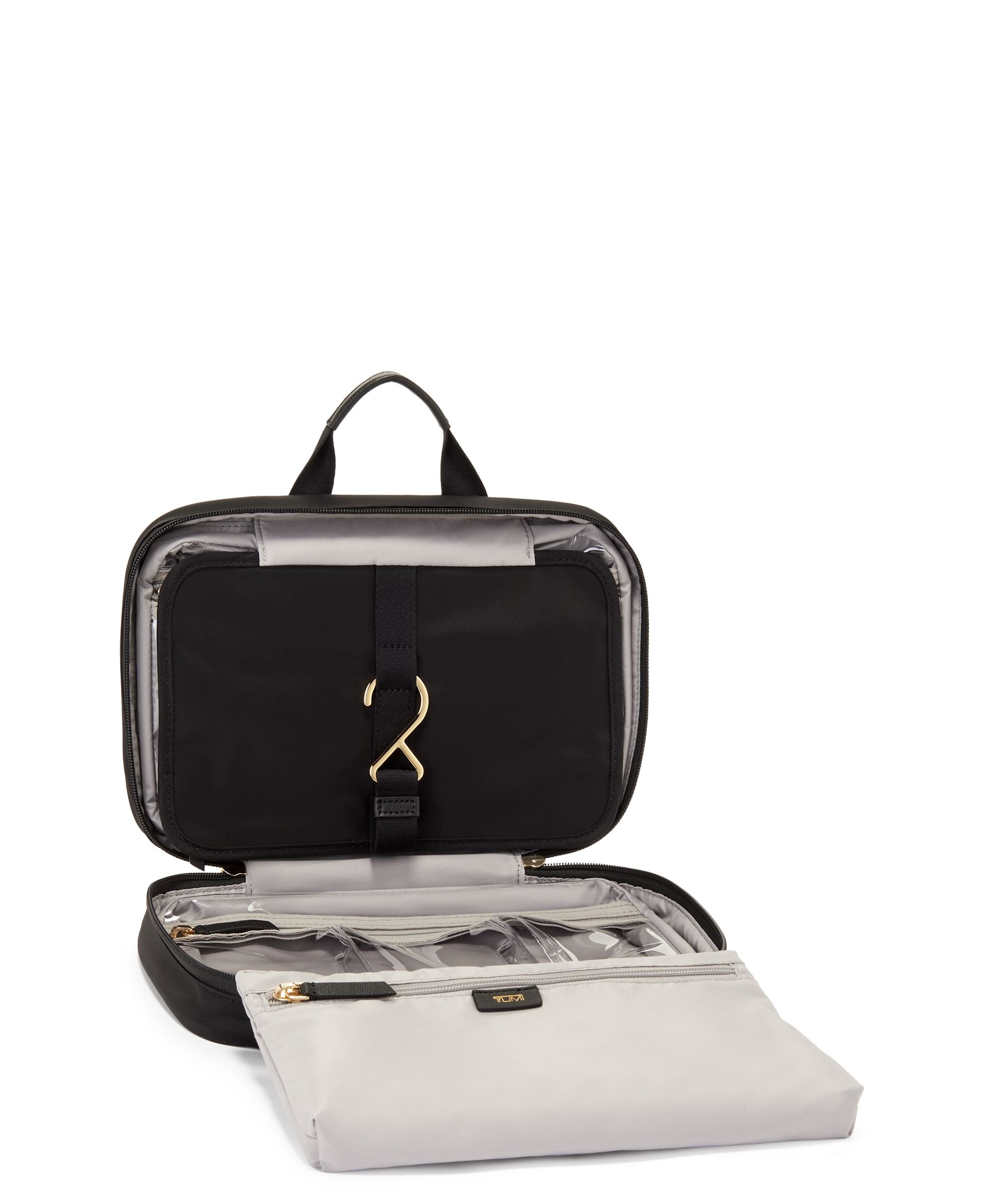 Tumi Voyageur Madeline Cosmetic Case - Travel Makeup Bag for Women, Waterproof & Spacious Organizer - Perfect for Airplane, Gym, and Everyday Use