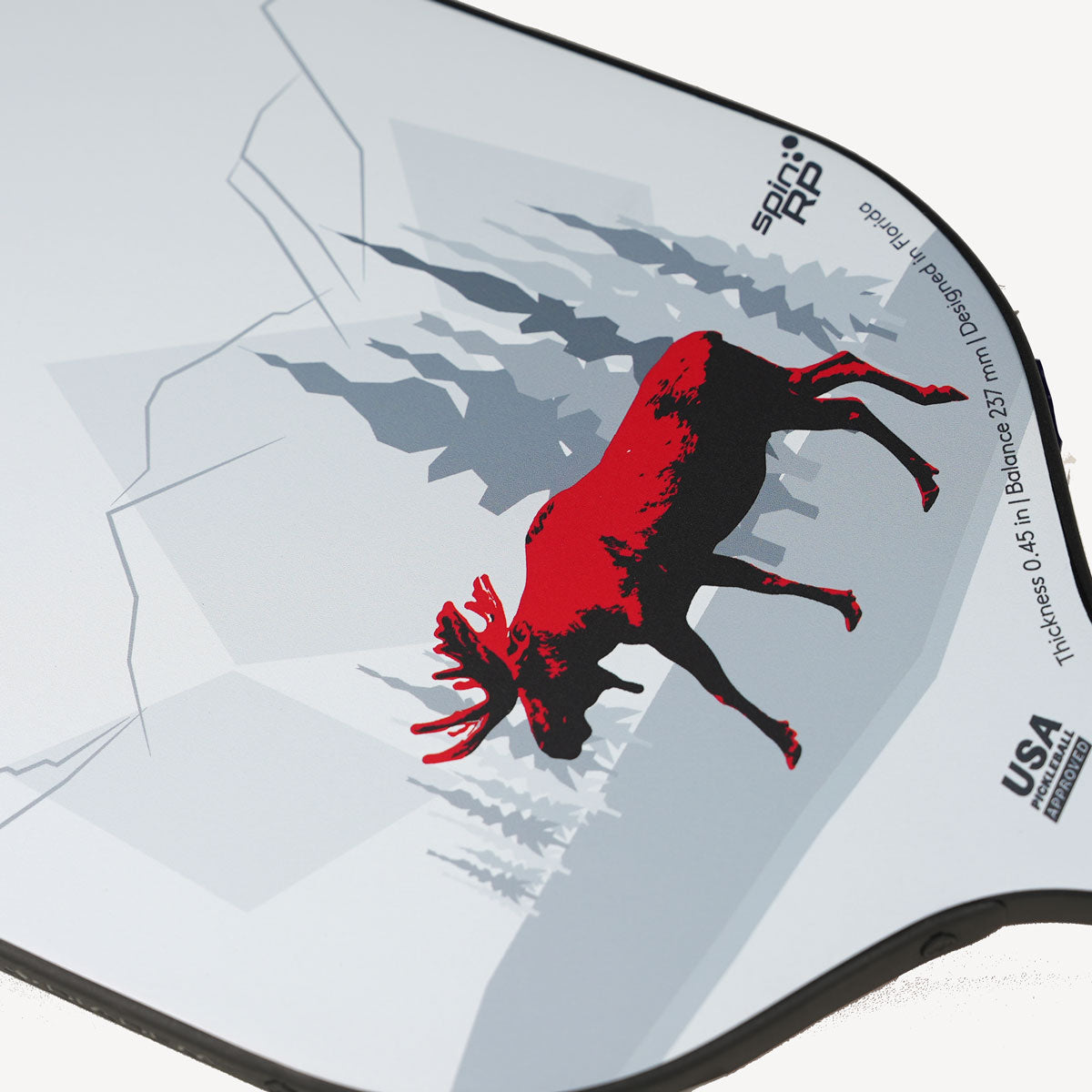 Diadem Icon V1 Pickleball Paddle with Canadian Flag Design - Premium Demo Rental for Tournaments & Recreational Play