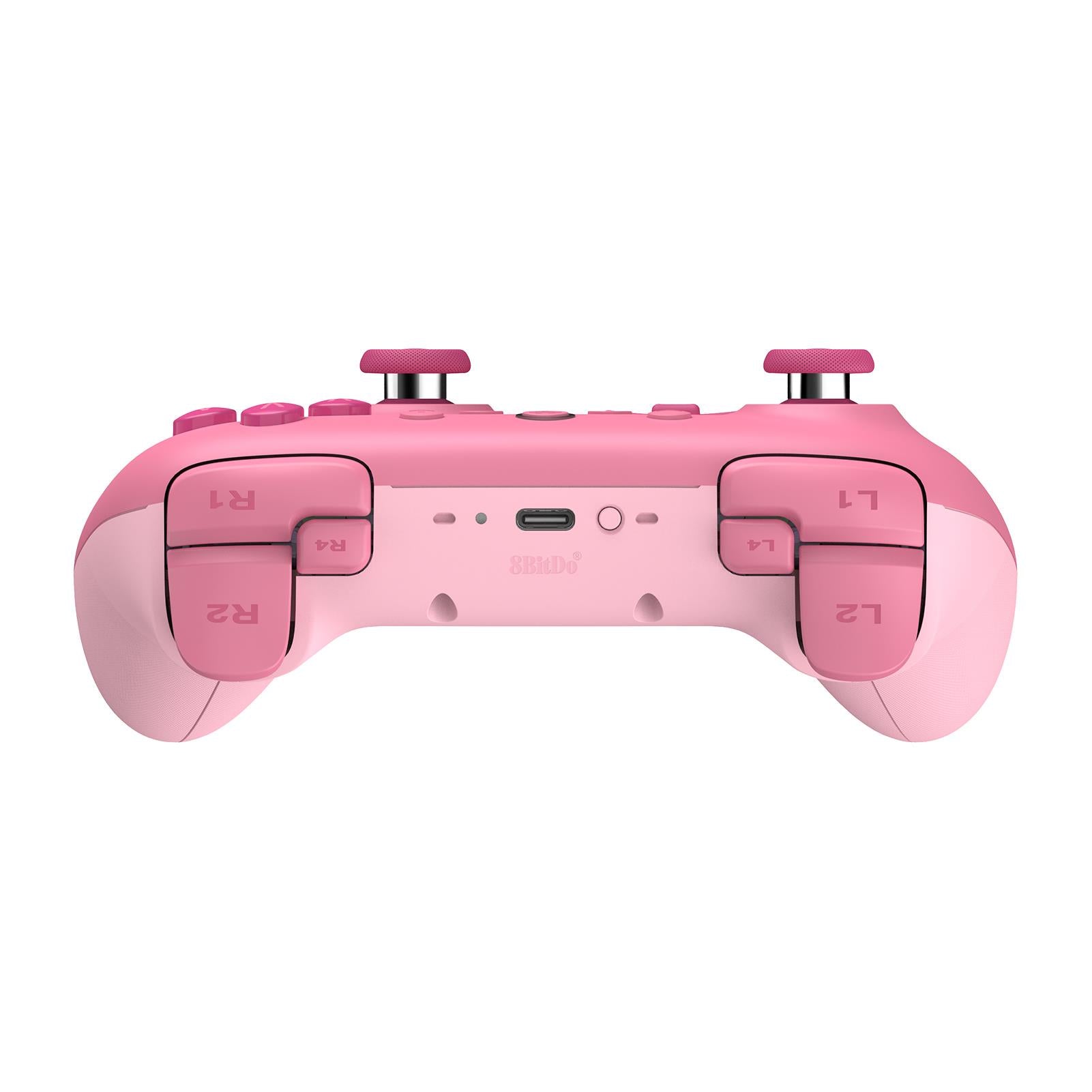 8BitDo Ultimate 2C Wireless Bluetooth Controller for Nintendo Switch/PC/Android/iOS - Ergonomic Gamepad with Dual Vibration, Motion Controls & Customizable Buttons (Pink) - Perfect for Gaming, Streaming & Mobile Play