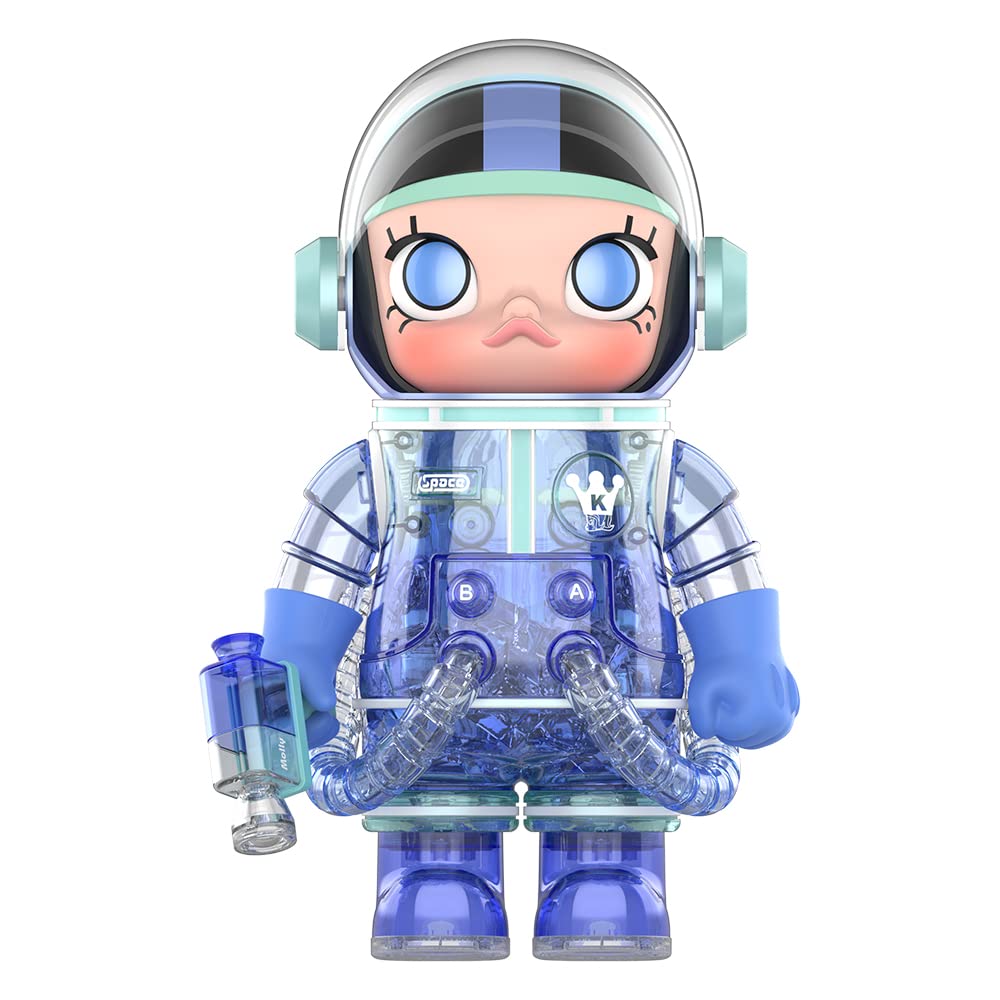 POP MART MEGA Collection 400% Space Molly Soft Drink Series Vinyl Figure (1PC) - Perfect for Anime Collectors, Home Decor, and Gift Giving