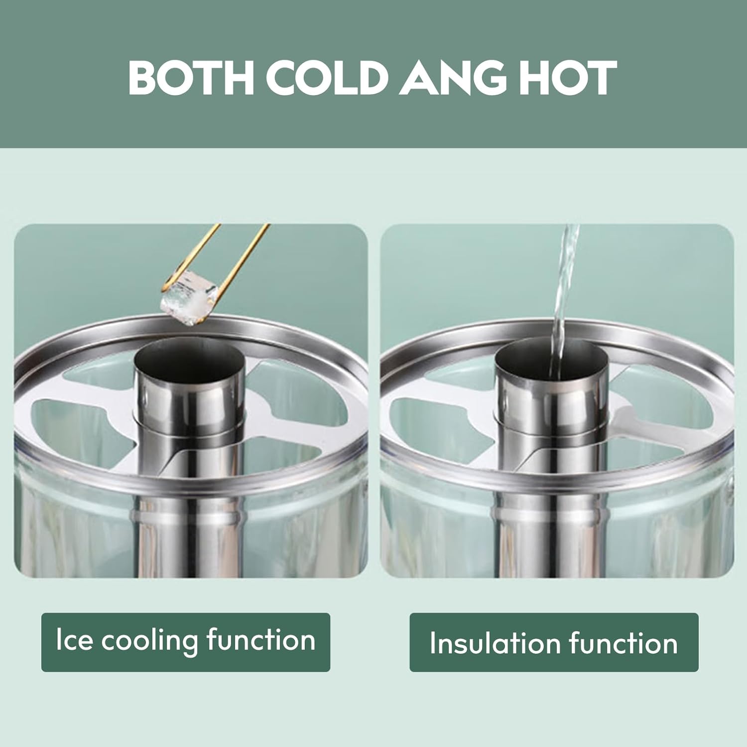 16L Commercial Stainless Steel Juice Dispenser for Restaurants & Buffets - Gold Drink Container for Parties, Catering & Events