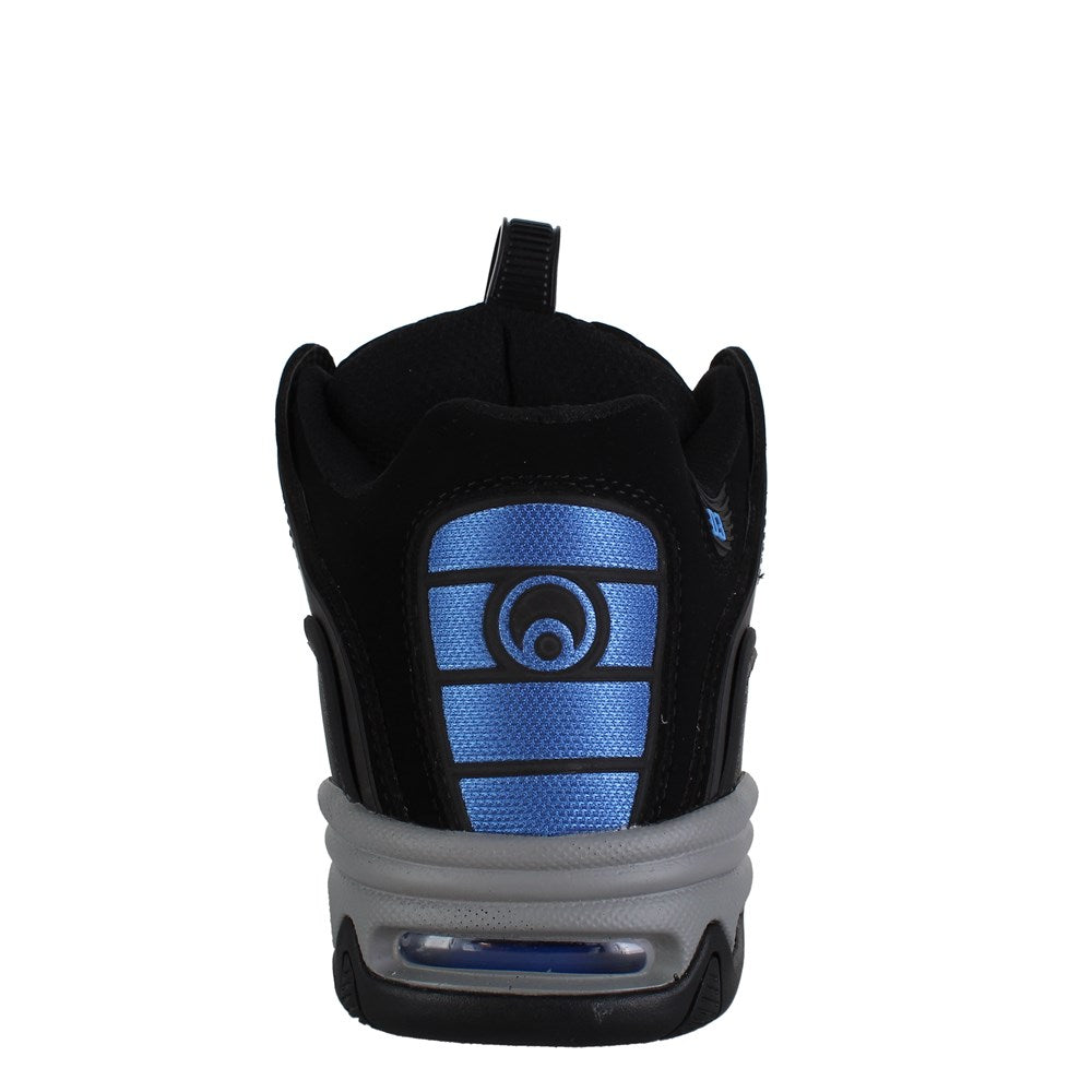 OSIRIS D3 2001 Black Grey Blue Skate Shoes - Retro High-Top Sneakers for Men & Women - Perfect for Streetwear, Skateboarding & Casual Fashion
