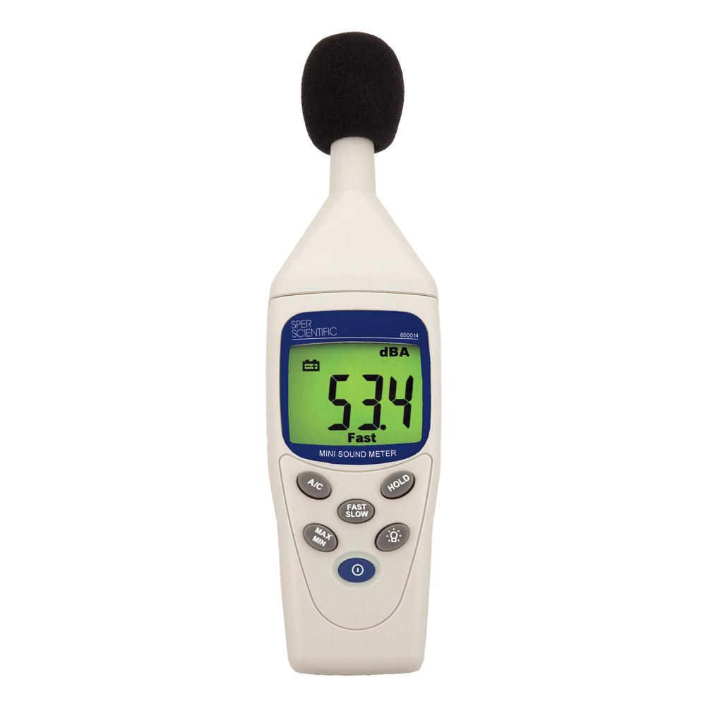 Mini Sound Meter - Digital Decibel Noise Level Tester with LCD Display - Perfect for Home, Office, Classroom & Industrial Noise Monitoring