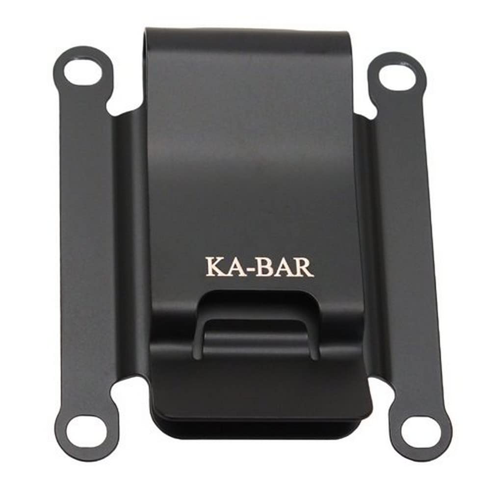 Ka-Bar TDI Knife Metal Belt Clip - Secure & Durable Sheath Attachment for Tactical, Outdoor & EDC Use