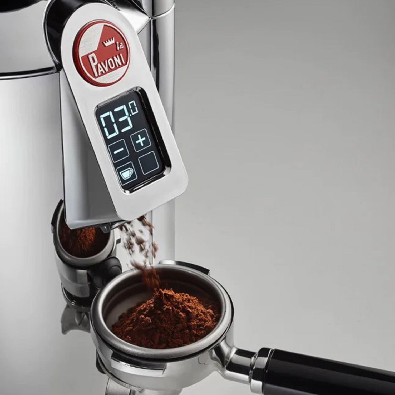 La Pavoni Cilindro Professional Coffee Grinder #LPGGRI01US - Perfect for Espresso, French Press & Home Baristas